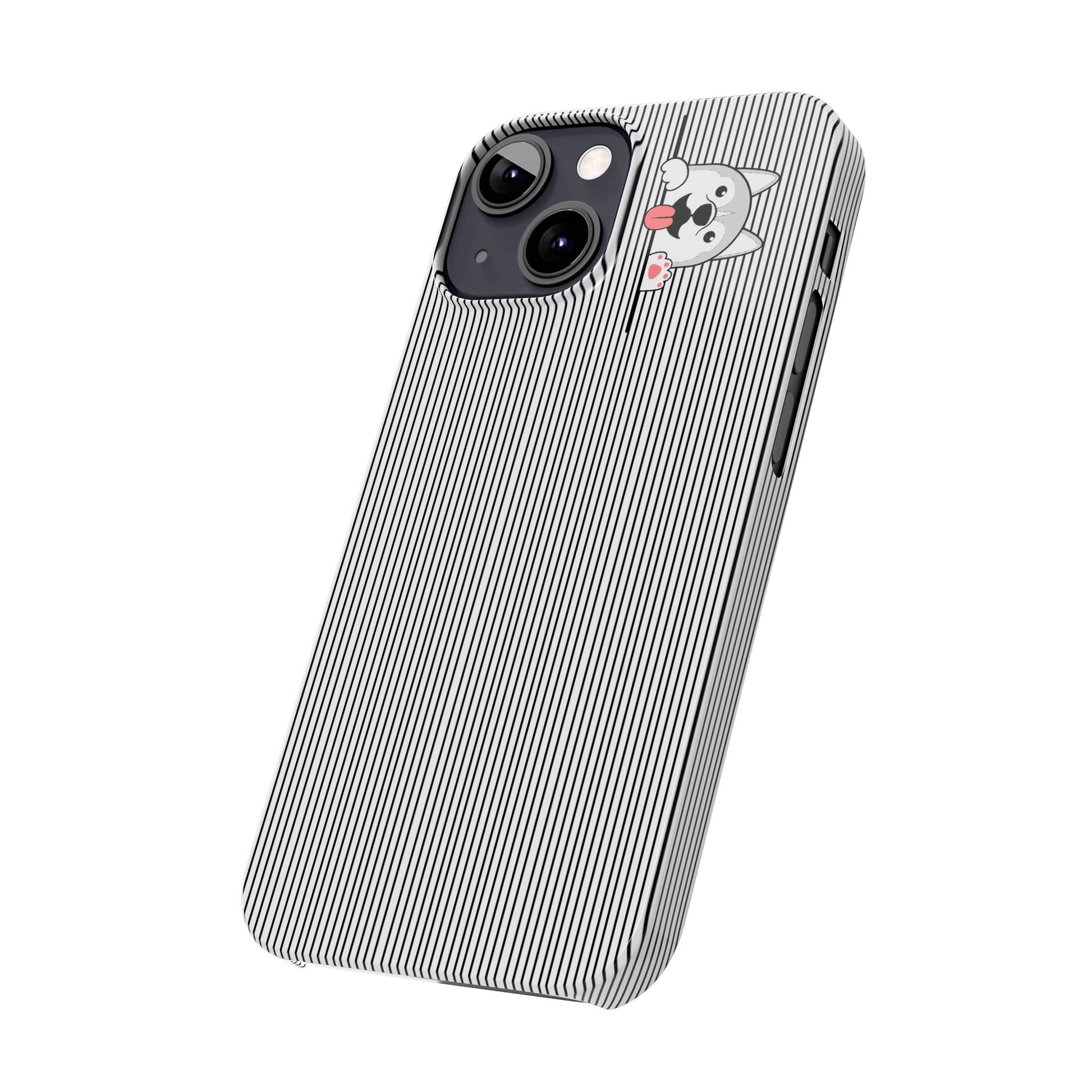 Cute Husky-Slim iPhone Cases - MahaCase