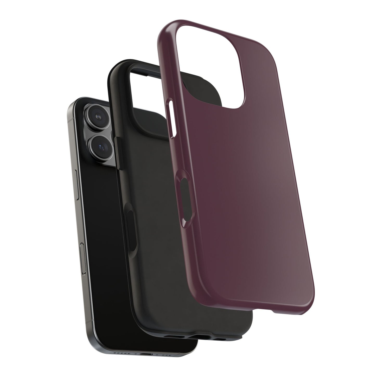 Old Mauve Solid Color Tough Phone Cases - iPhone and Samsung - Fall Color
