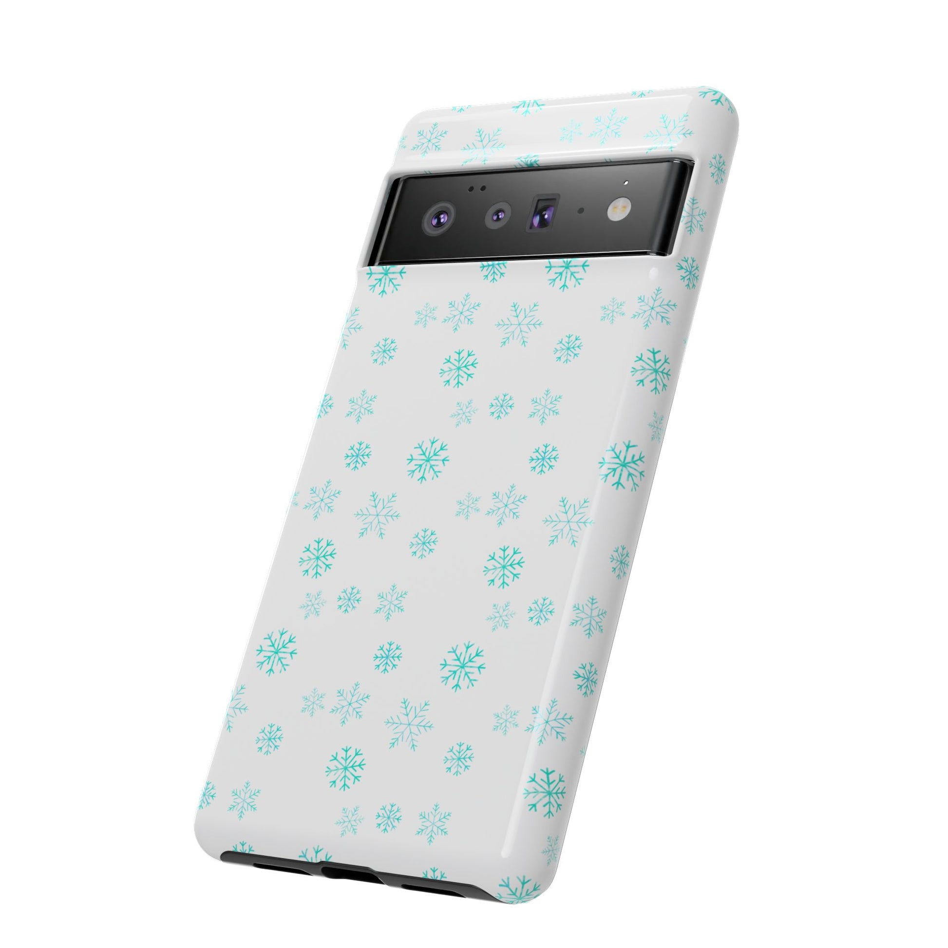 Snowy Blue #12 - Tough Cases iPhone Samsung Google Pixel - MahaCase