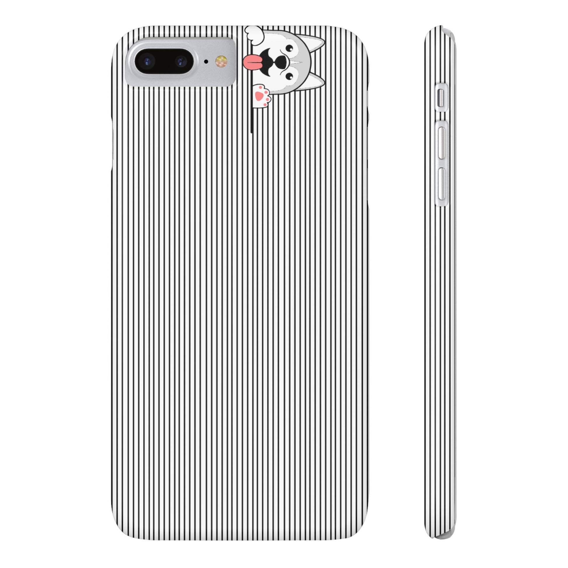 Cute Husky-Slim iPhone Cases - MahaCase