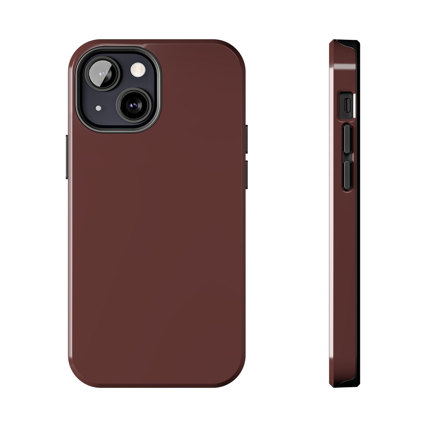 Phone Case - Garnet Color Fall 2025 Trending Color, Sturdy Phone Cases, Durable Cell Phone Covers, Trendy Gadget Protection, Unique Phone Accessories- iPhone, Samsung