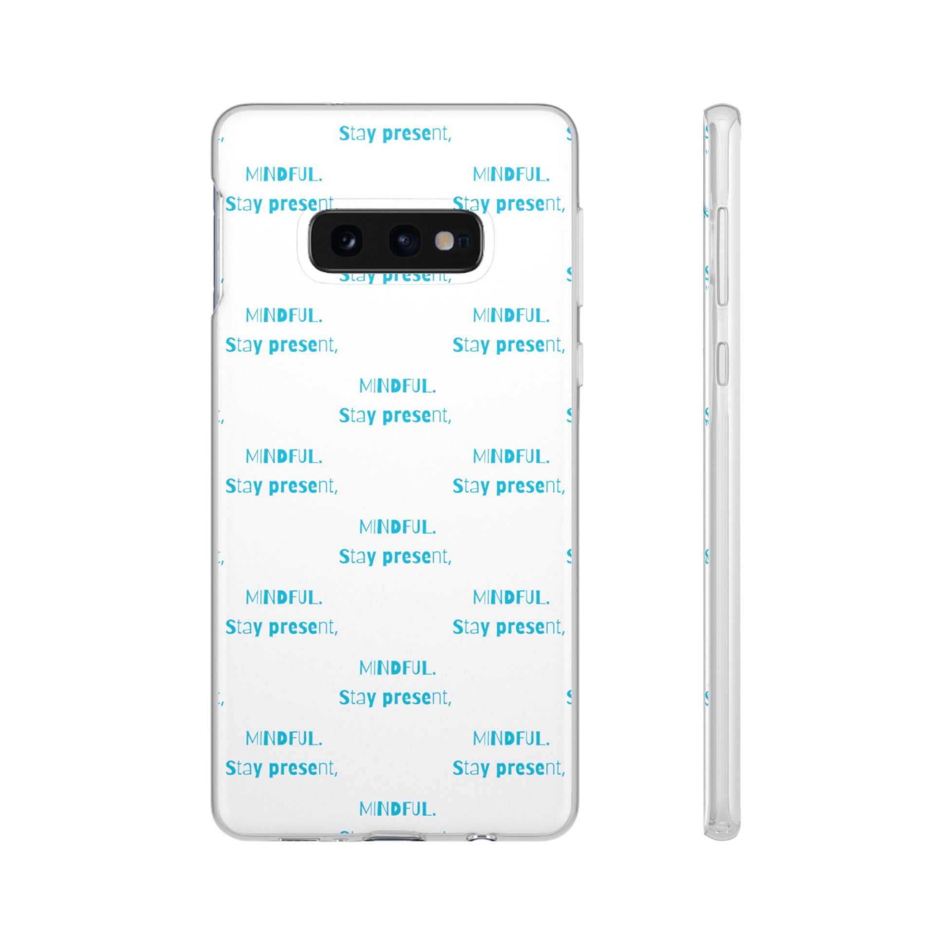 Stay Present Mindful #12 Flexi Cases iPhone Samsung Gift Packaging - MahaCase