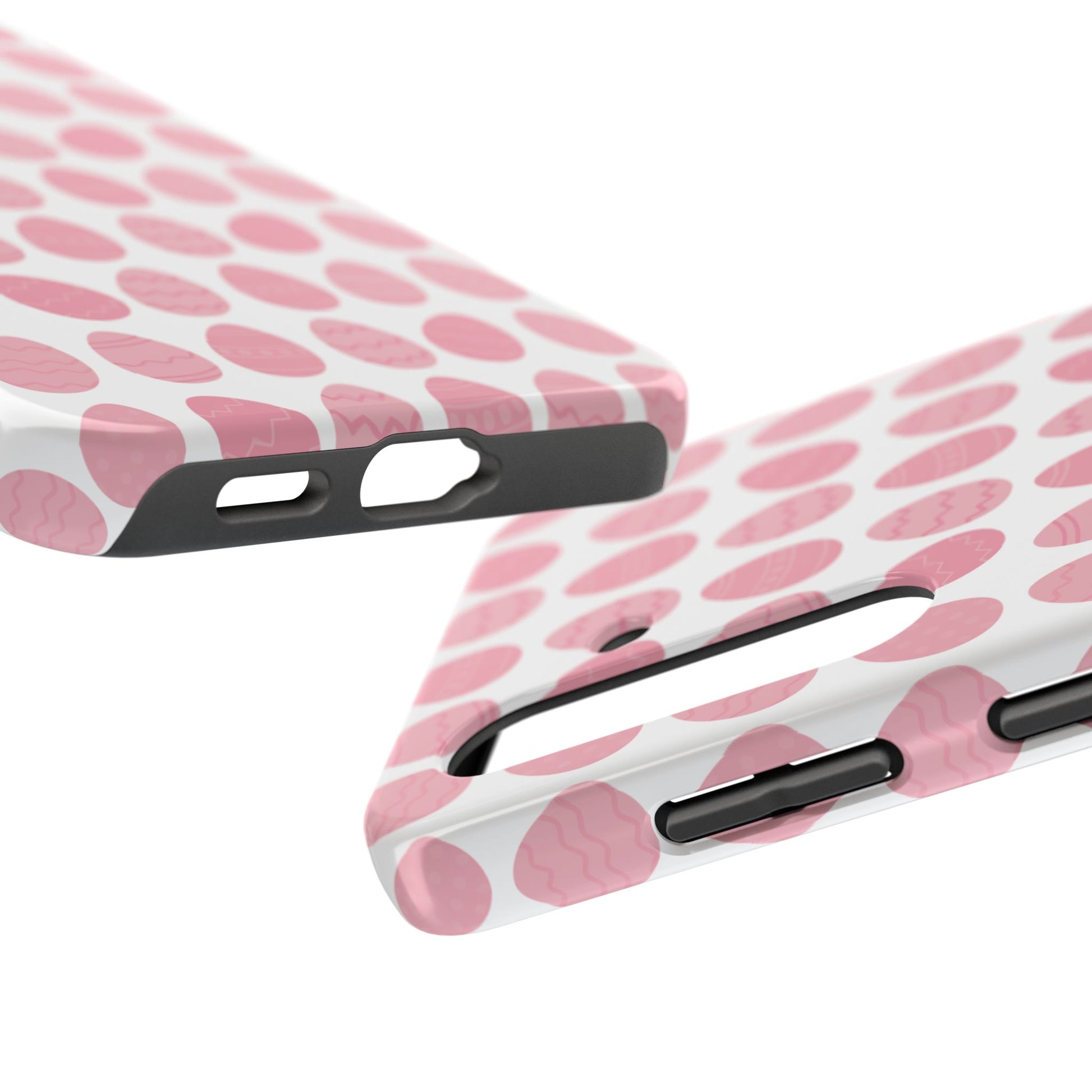 Pink Easter Egg Tough Phone Cases - Durable Protection for Spring Celebrations iPhone Samsung Galaxy - MahaCase