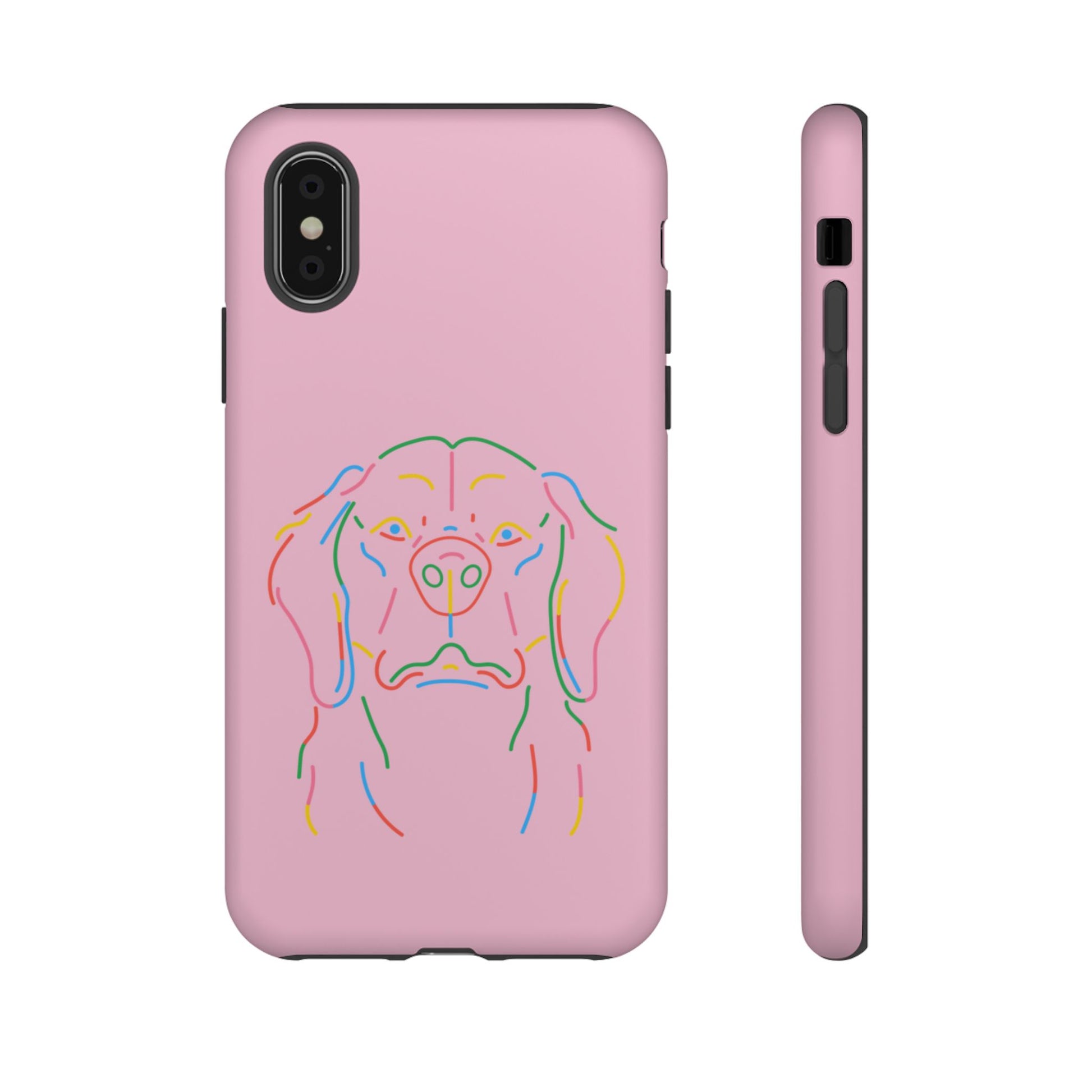 Pop Art Pup #24-Tough Cases iPhone Samsung Google Pixel - MahaCase