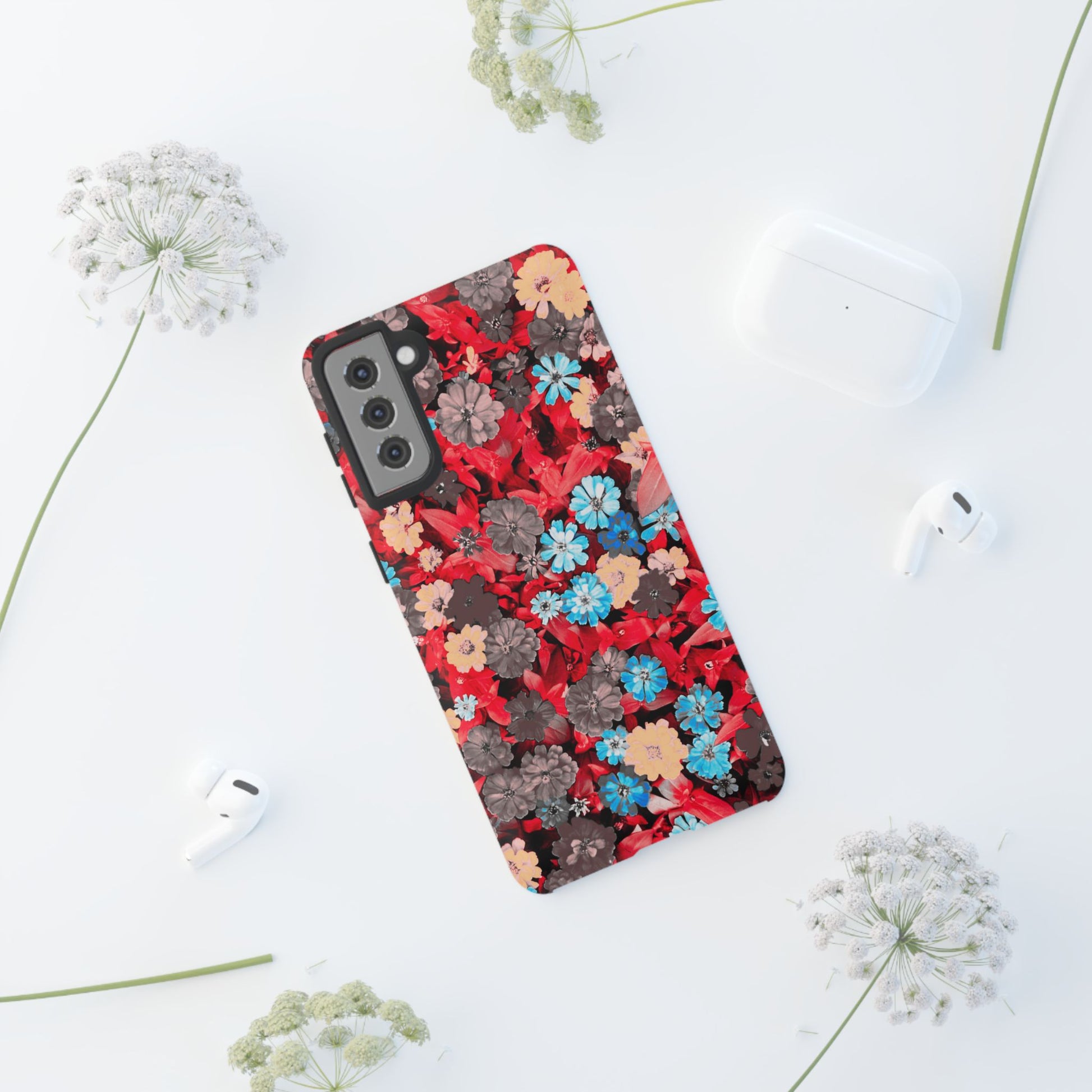 Lucid Flowers #23-Tough Cases iPhone Samsung Google Pixel - MahaCase
