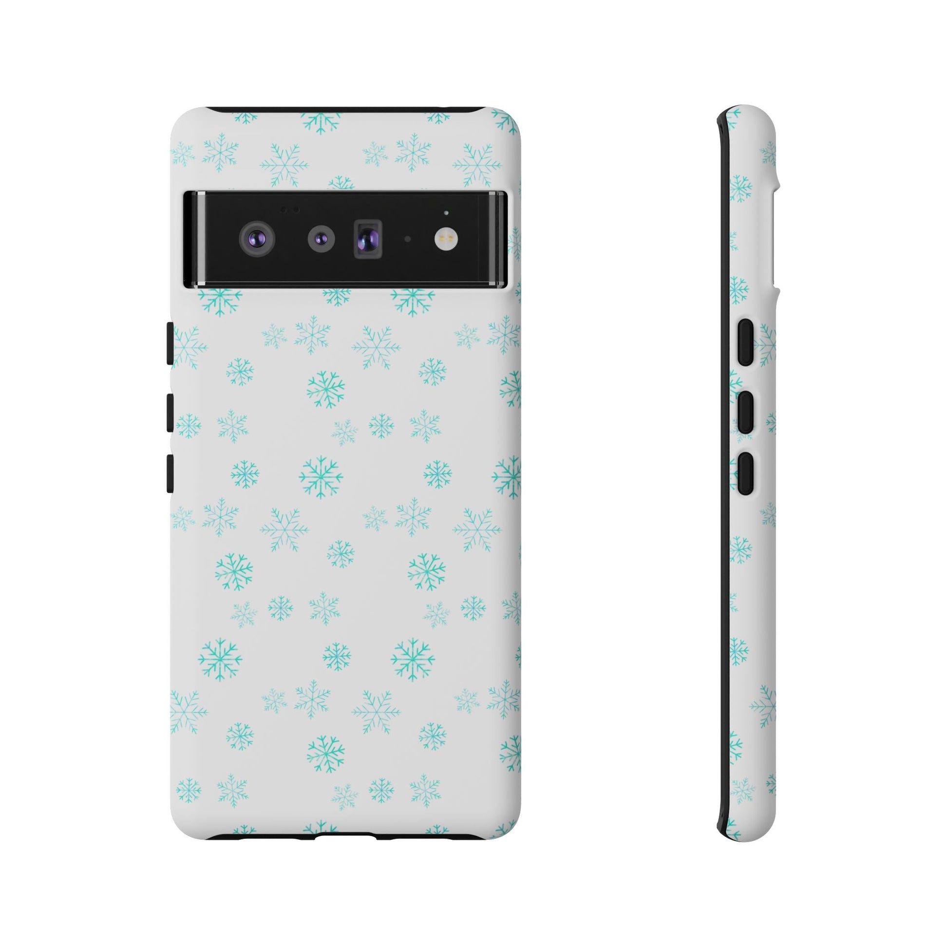 Snowy Blue #12 - Tough Cases iPhone Samsung Google Pixel - MahaCase