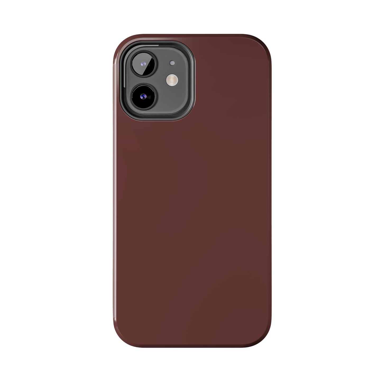 Phone Case - Garnet Color Fall 2025 Trending Color, Sturdy Phone Cases, Durable Cell Phone Covers, Trendy Gadget Protection, Unique Phone Accessories- iPhone, Samsung