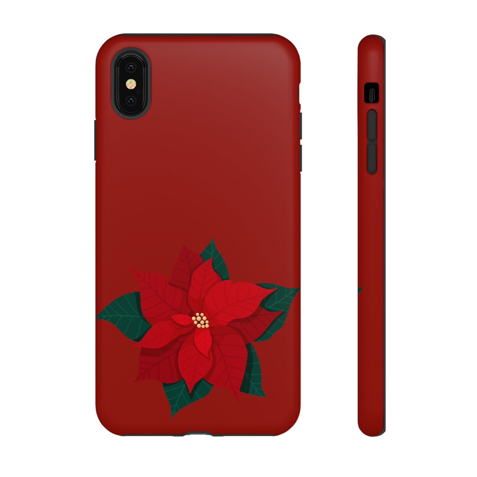 Poinsettia Charm #12-Tough Cases - MahaCase