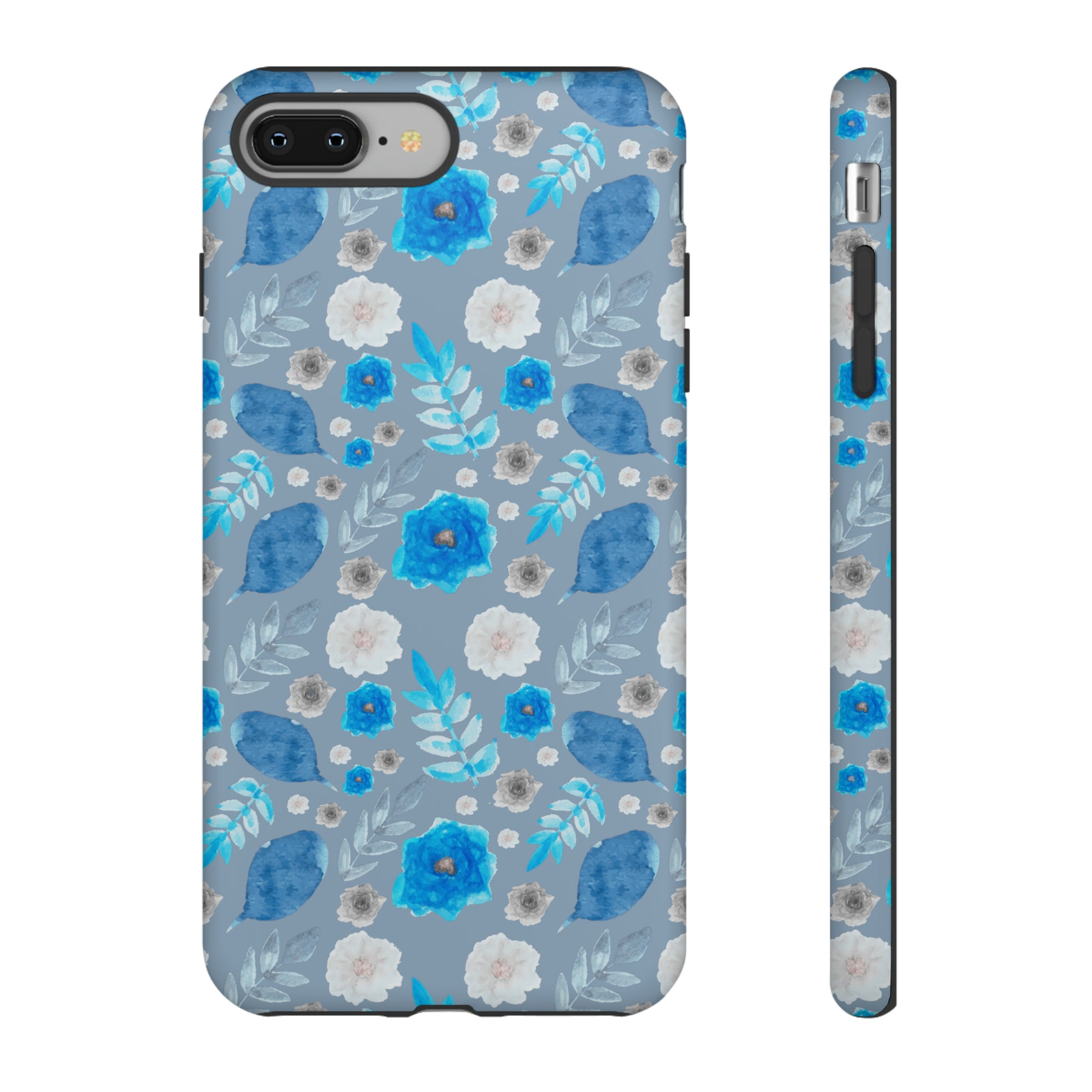 Blue Blooms-Tough Cases - MahaCase