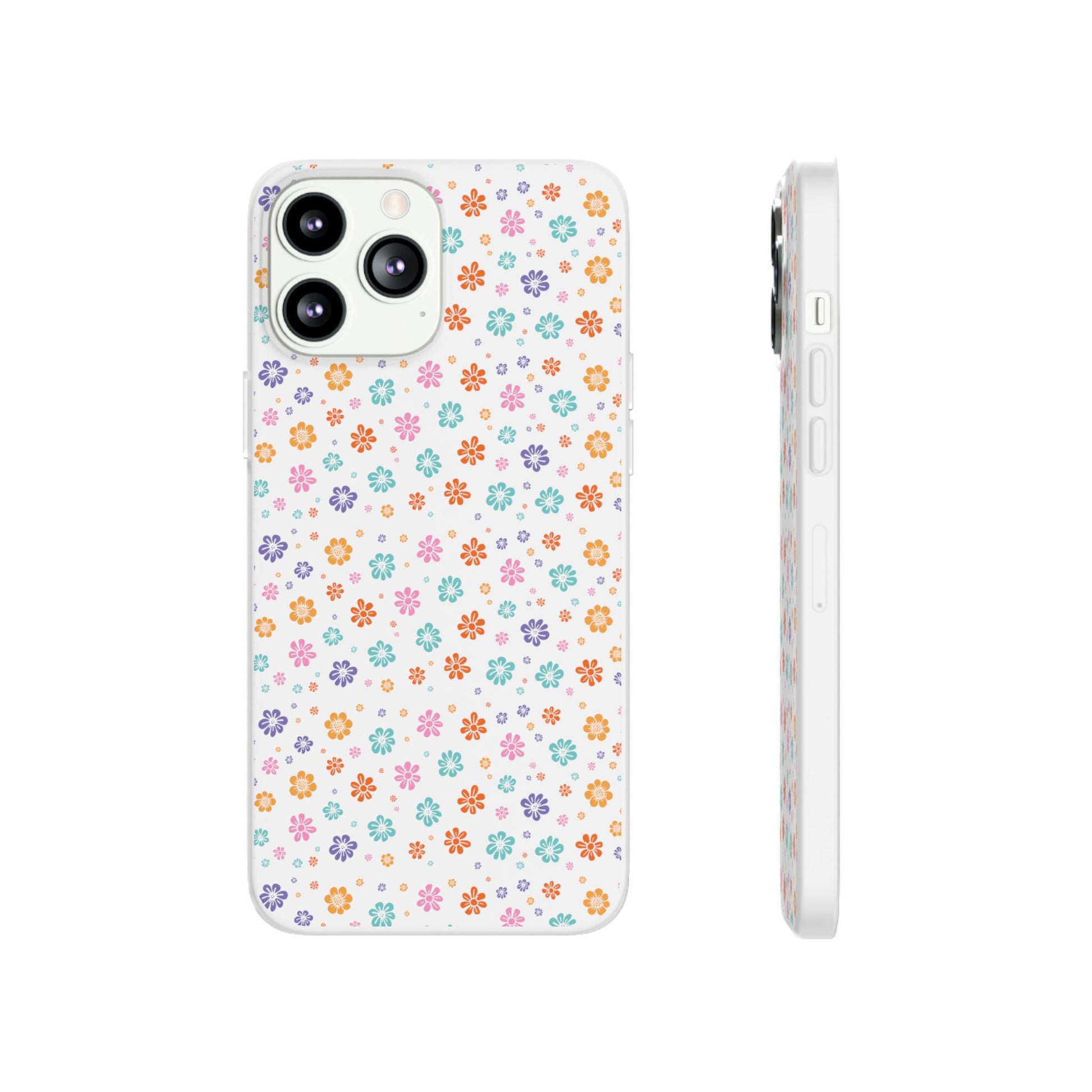 Colorful Spring Floral Flexi Case - Stylish Phone Protection - iPhone Samsung with Gift Packaging - MahaCase