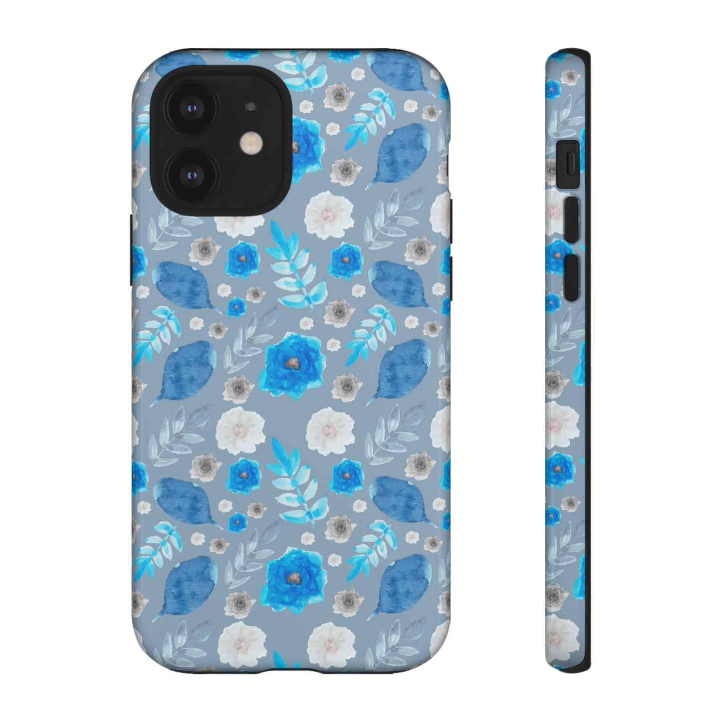 Blue Blooms-Tough Cases - MahaCase
