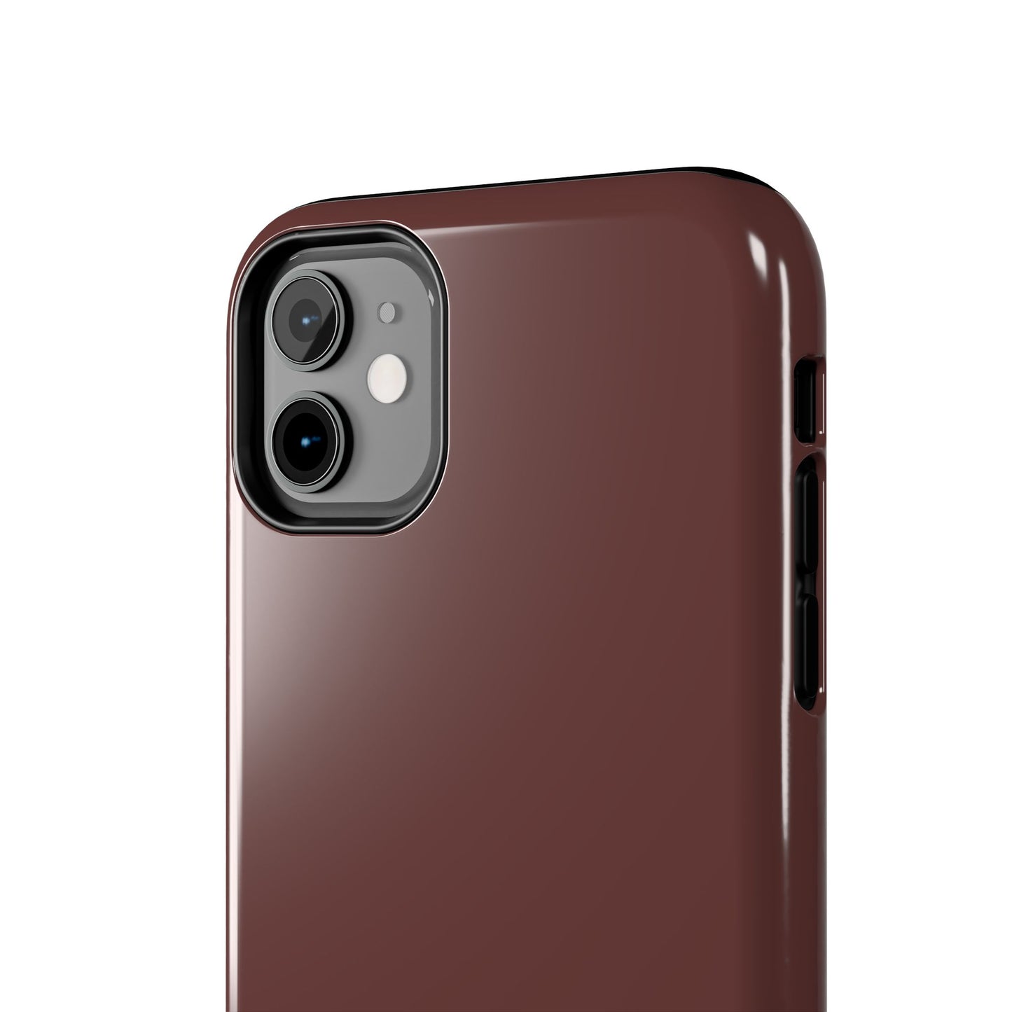 Phone Case - Garnet Color Fall 2025 Trending Color, Sturdy Phone Cases, Durable Cell Phone Covers, Trendy Gadget Protection, Unique Phone Accessories- iPhone, Samsung