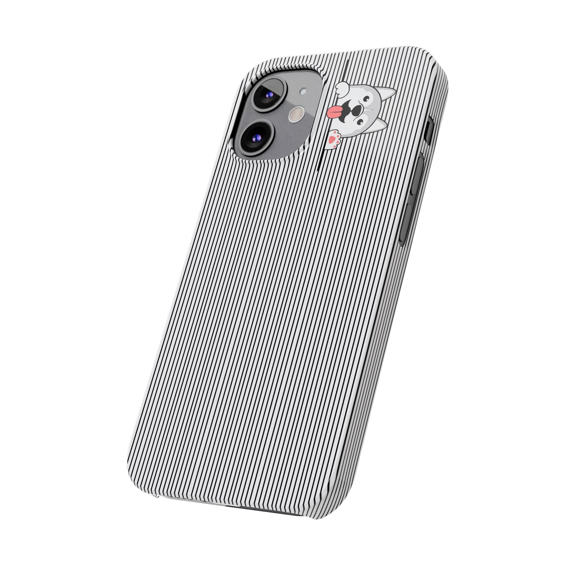 Cute Husky-Slim iPhone Cases - MahaCase
