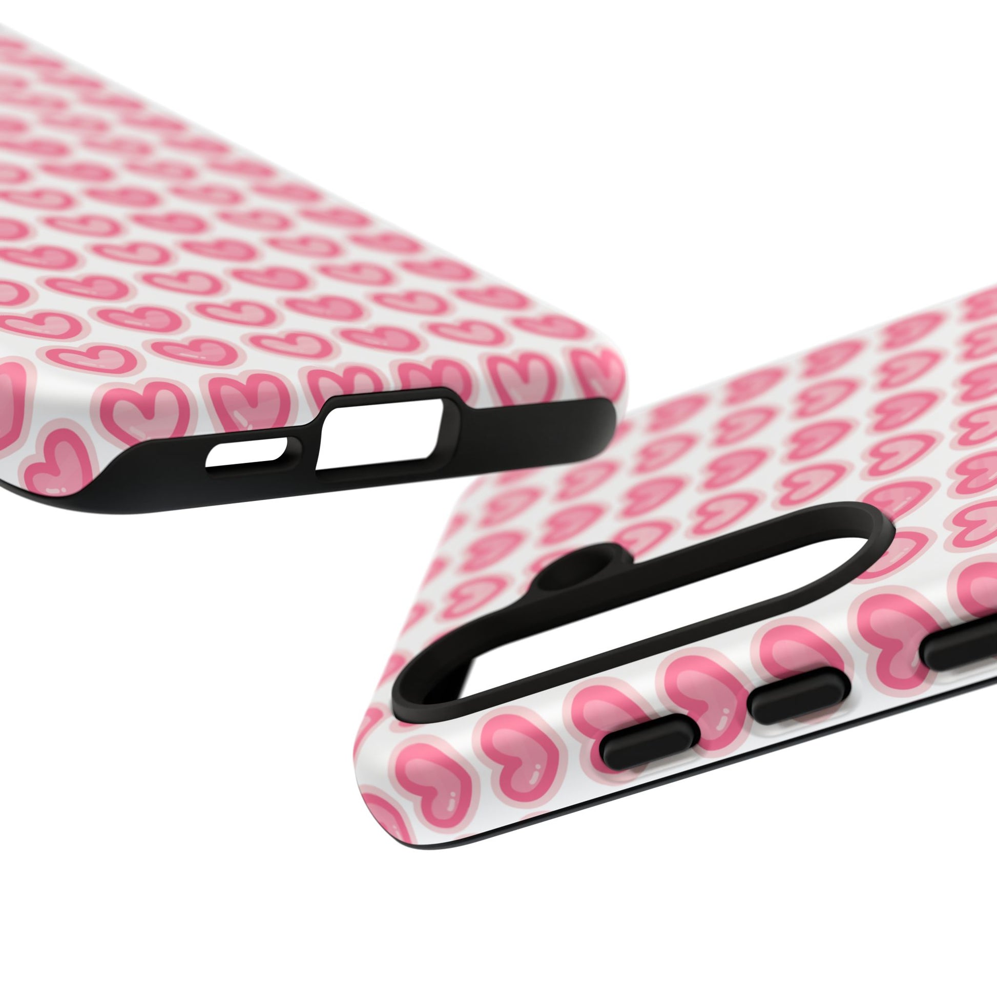 Hearts Pattern - Tough Cases iPhone Samsung Google Pixel - MahaCase