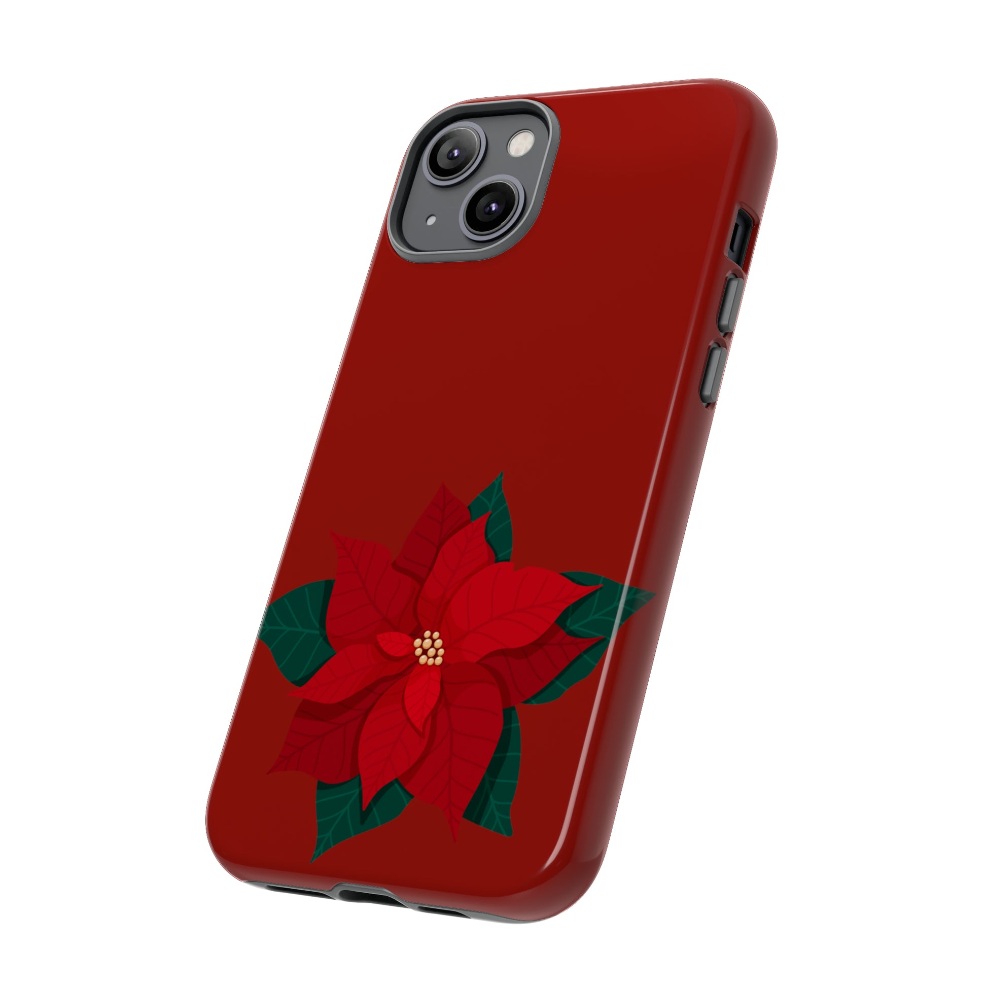 Poinsettia Charm #12-Tough Cases - MahaCase