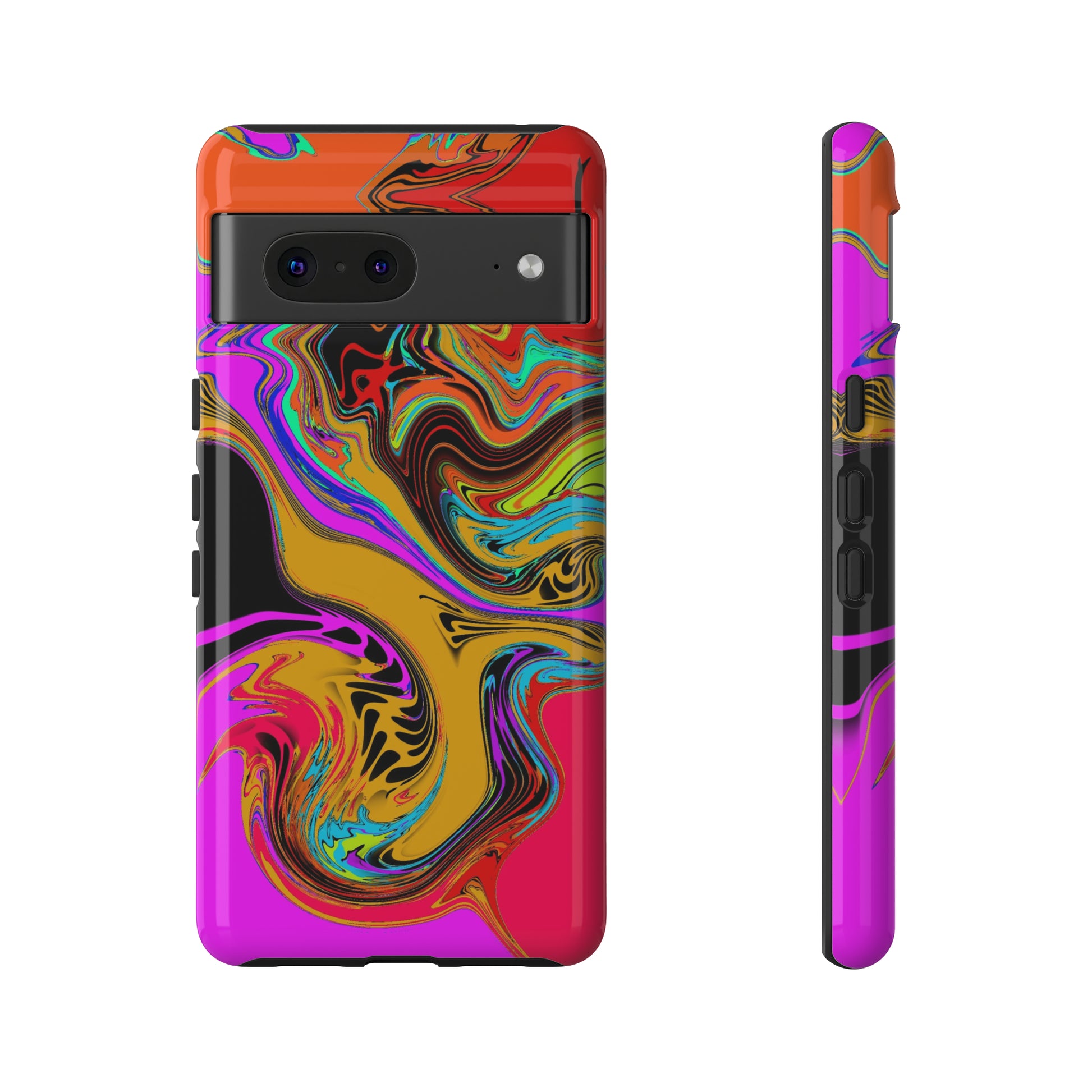 Color Swirl #23-Tough Cases - MahaCase