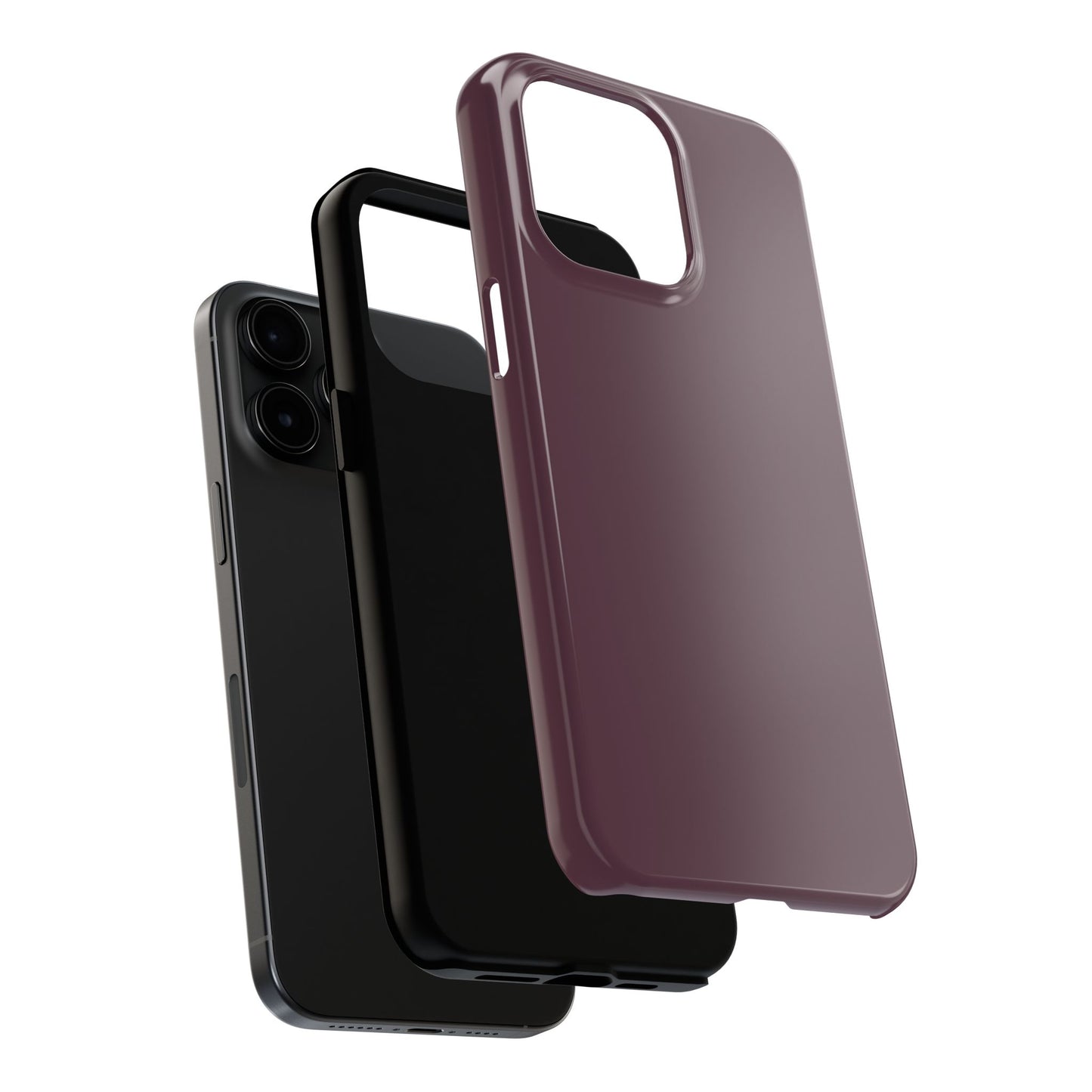 Old Mauve Solid Color Tough Phone Cases - iPhone and Samsung - Fall Color