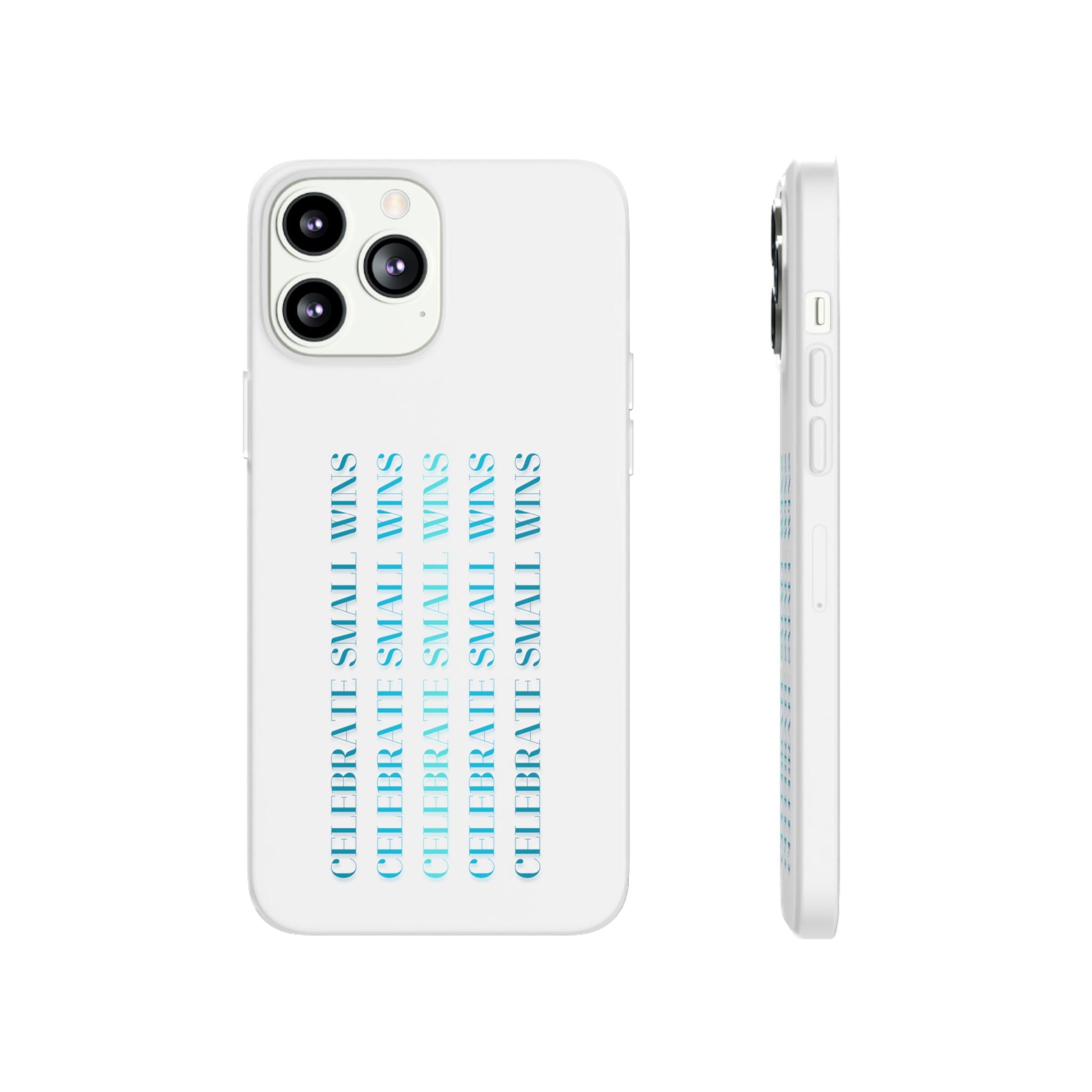 Celebrate Small Wins #22 Flexi Cases iPhone Samsung Gift Packaging - MahaCase