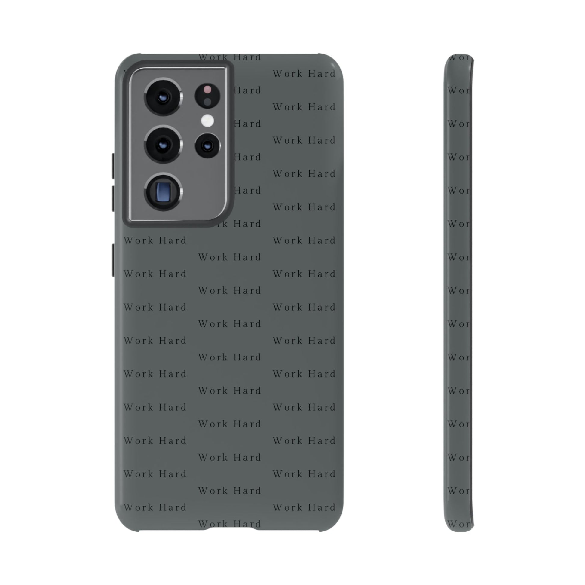 Work Hard Reminder Tough Cases iPhone Samsung Google Pixel - MahaCase
