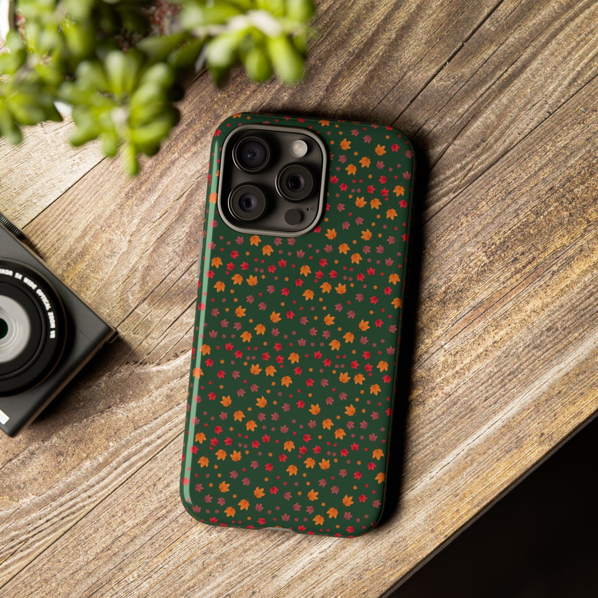 Leafy Fall #22-Tough Cases iPhone Samsung Google Pixel - MahaCase