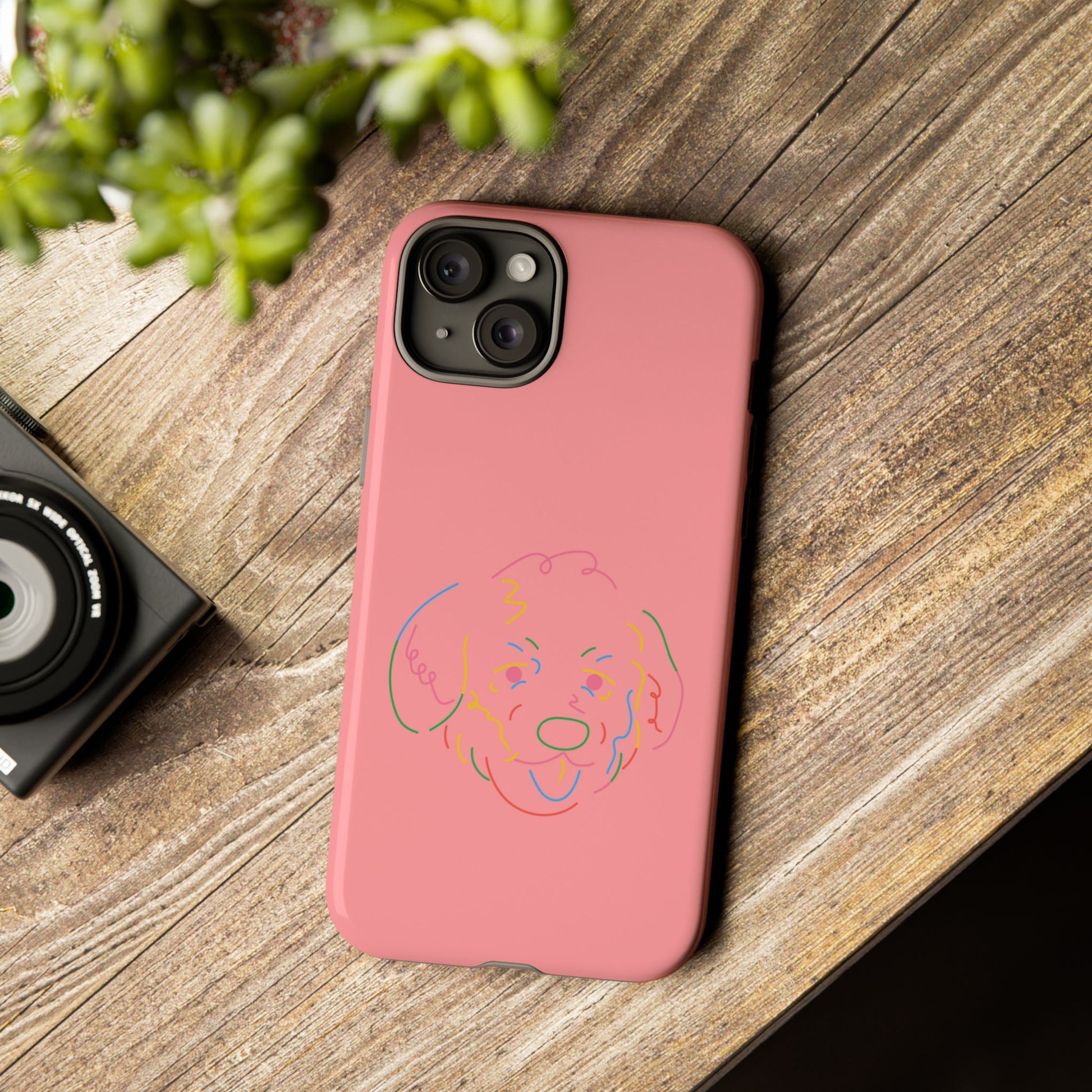 Pop Art Pup #22-Tough Cases iPhone Samsung Google Pixel - MahaCase