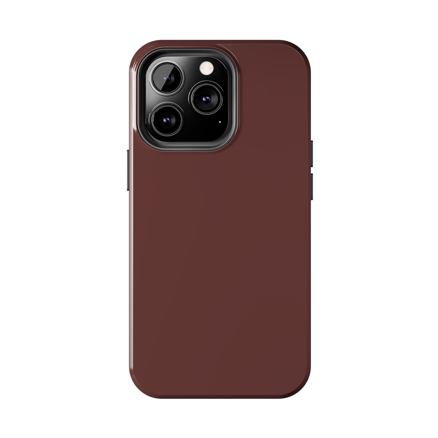 Phone Case - Garnet Color Fall 2025 Trending Color, Sturdy Phone Cases, Durable Cell Phone Covers, Trendy Gadget Protection, Unique Phone Accessories- iPhone, Samsung