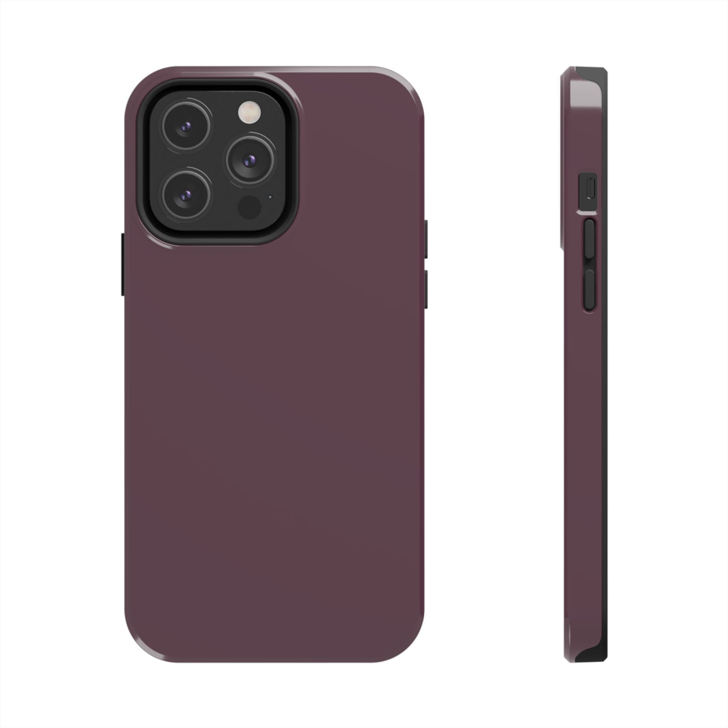 Old Mauve Solid Color Tough Phone Cases - iPhone and Samsung - Fall Color