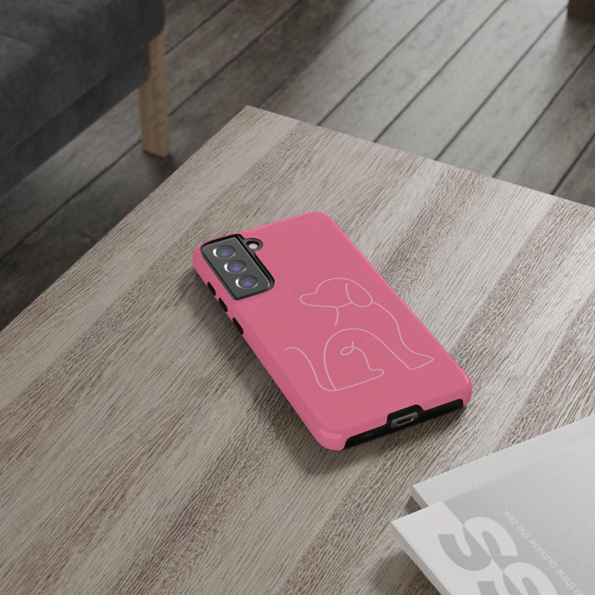 Pink Pup #10-Tough Cases iPhone Samsung Google Pixel - MahaCase