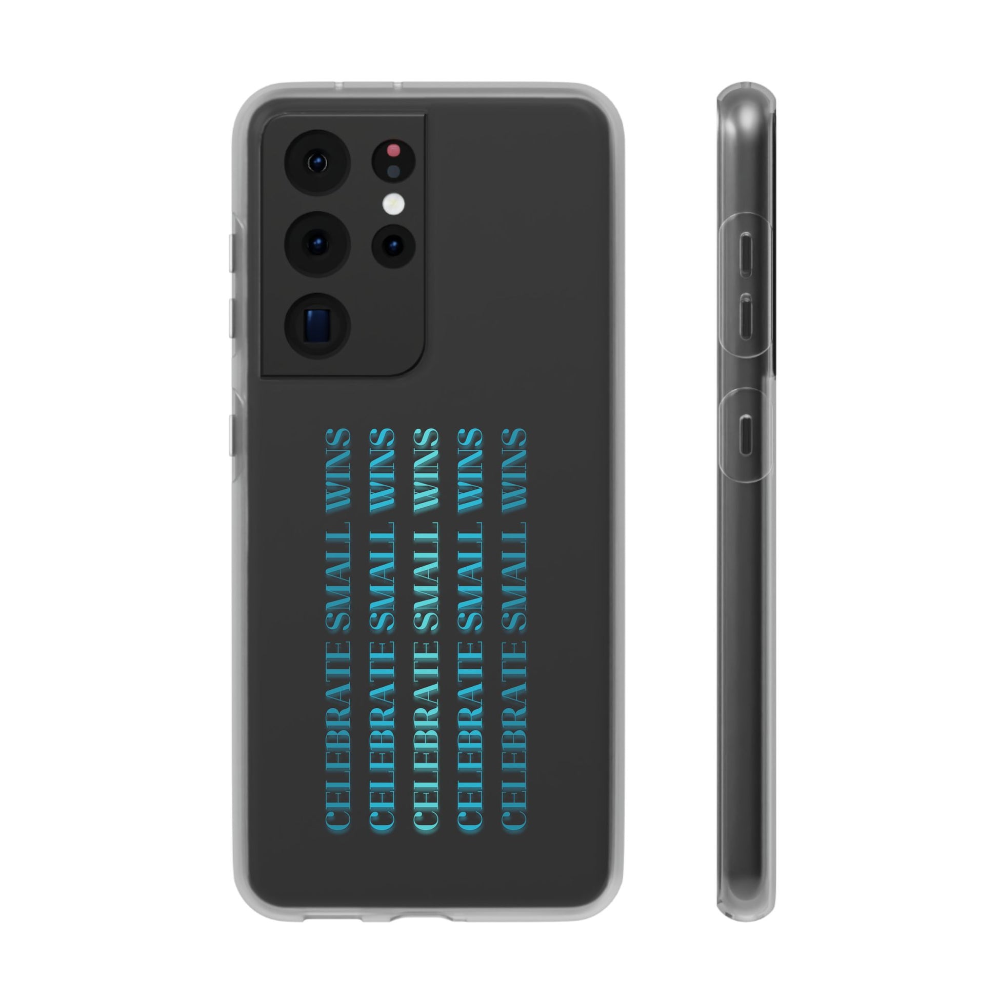 Celebrate Small Wins #22 Flexi Cases iPhone Samsung Gift Packaging - MahaCase