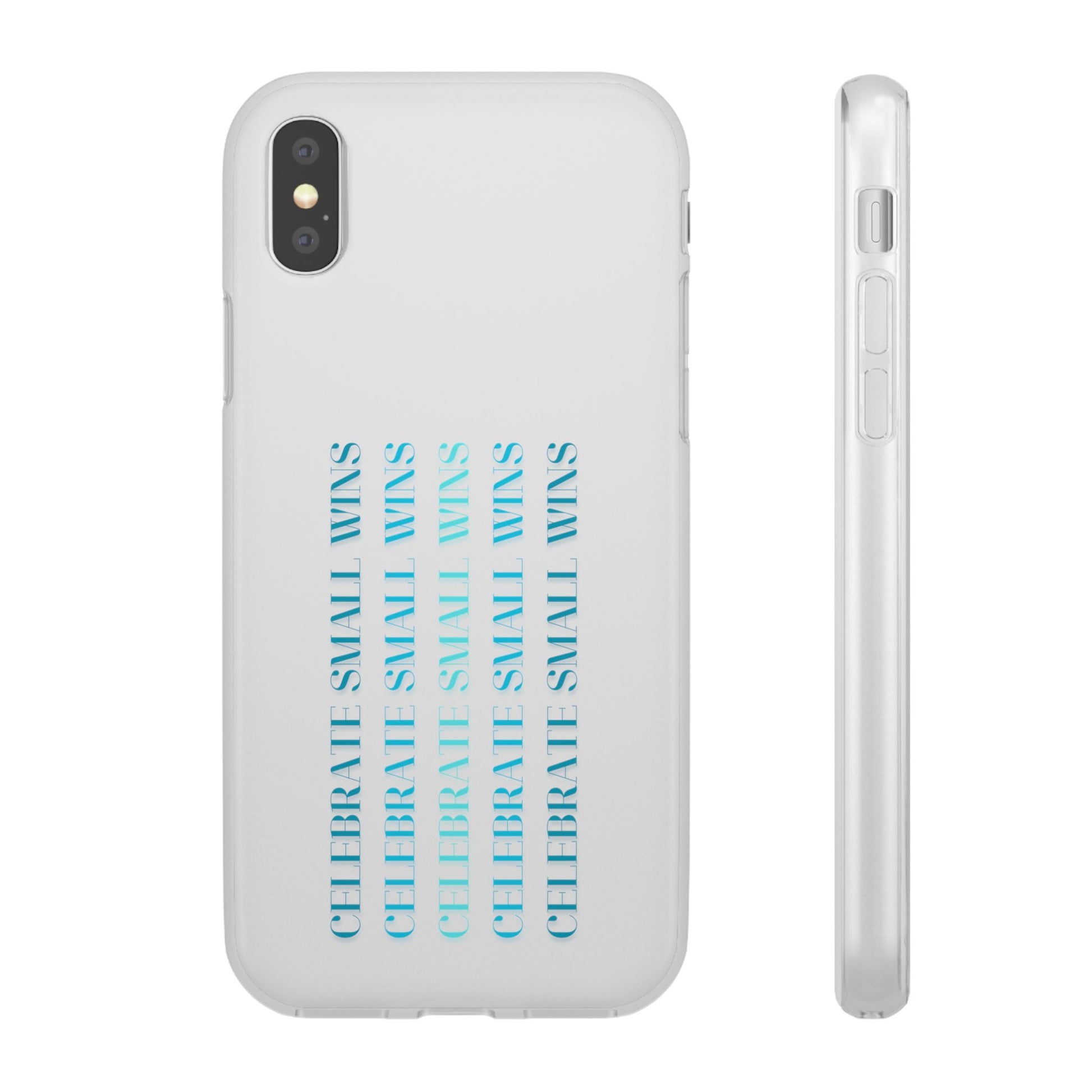 Celebrate Small Wins #22 Flexi Cases iPhone Samsung Gift Packaging - MahaCase