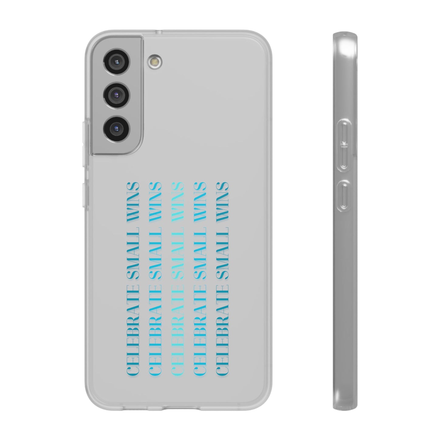 Celebrate Small Wins #22 Flexi Cases iPhone Samsung Gift Packaging - MahaCase