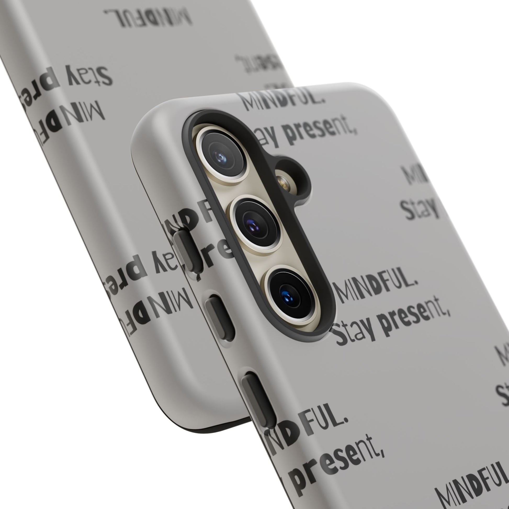 Stay present, Mindful #14 Tough Cases iPhone Samsung Google Pixel - MahaCase