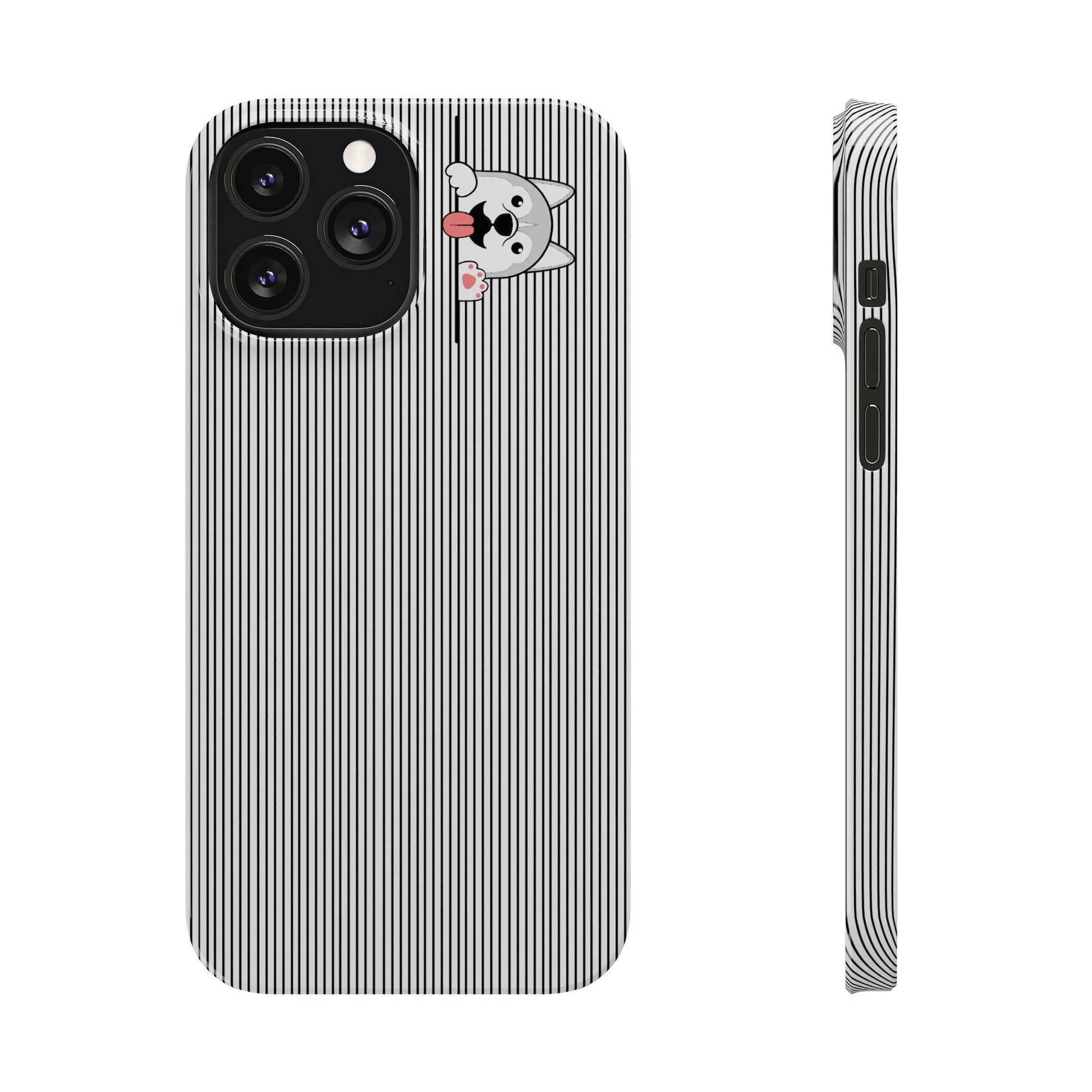 Cute Husky-Slim iPhone Cases - MahaCase