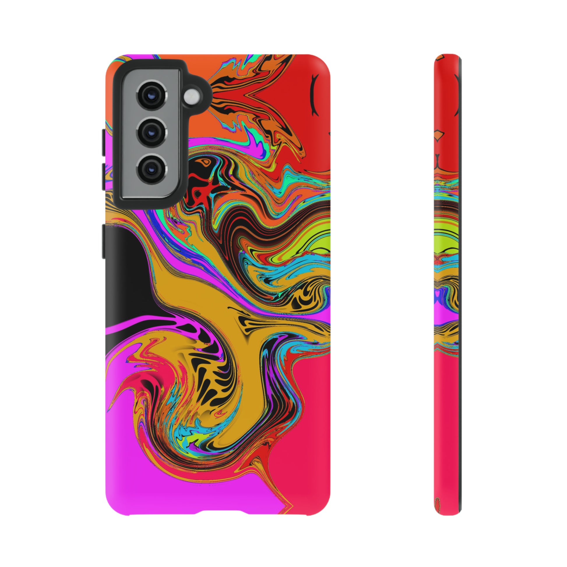 Color Swirl #23-Tough Cases - MahaCase