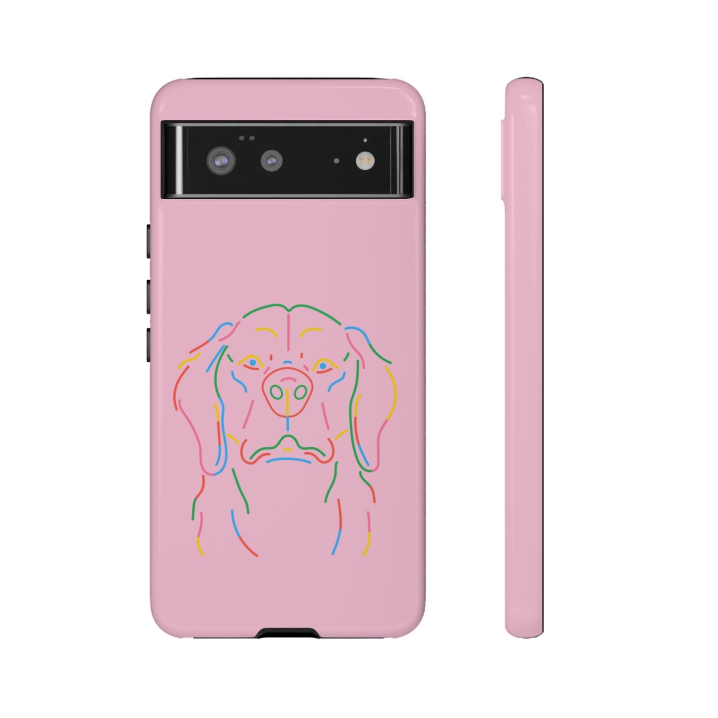 Pop Art Pup #24-Tough Cases iPhone Samsung Google Pixel - MahaCase