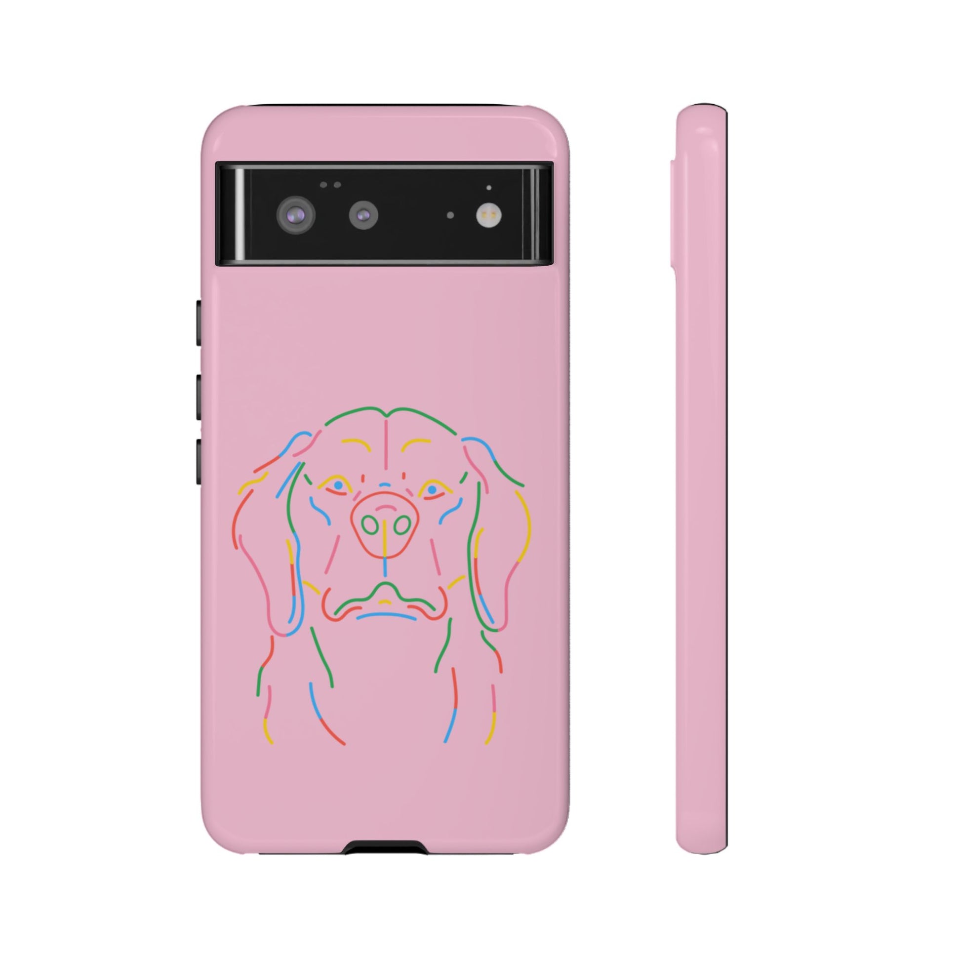 Pop Art Pup #24-Tough Cases iPhone Samsung Google Pixel - MahaCase