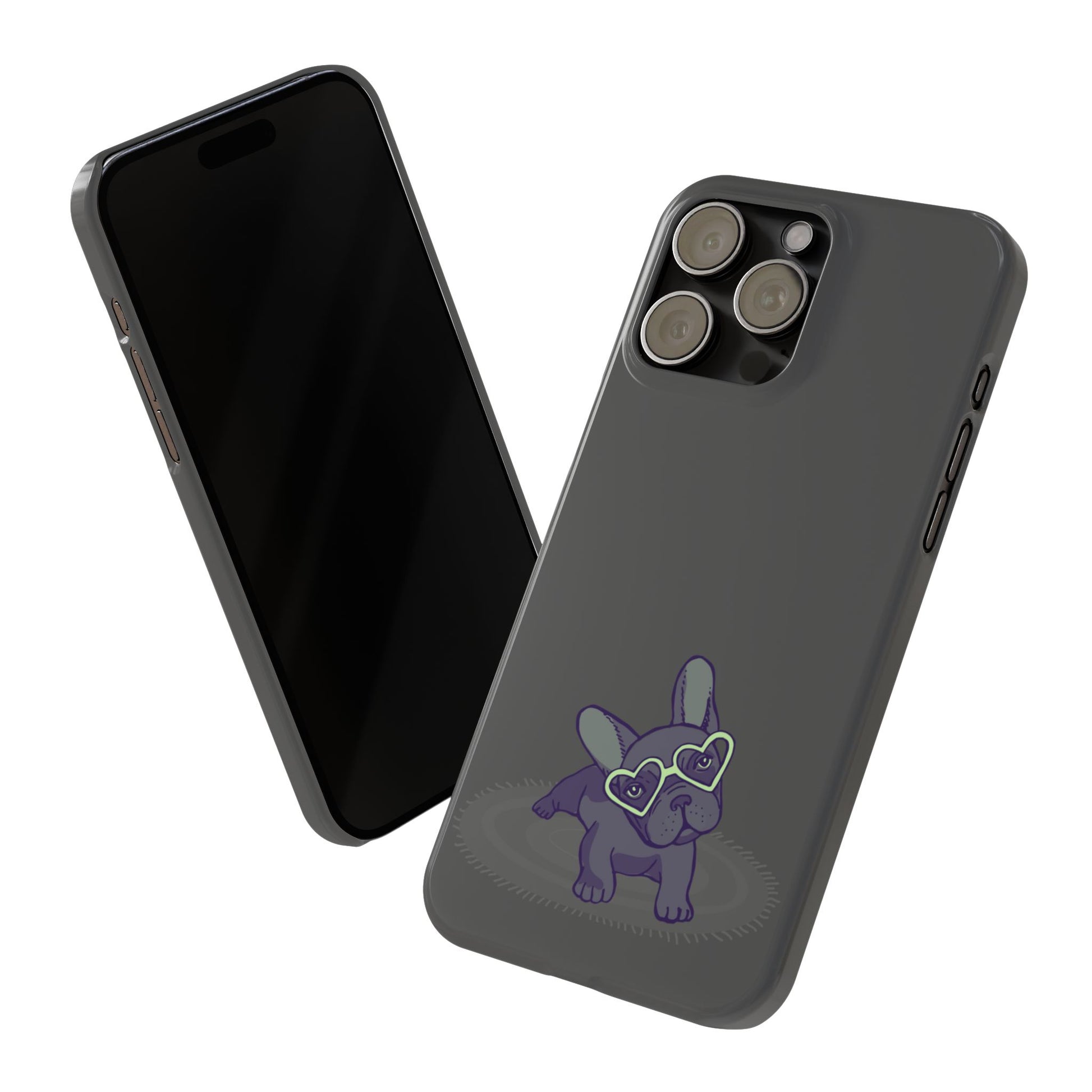 Bulldog Puppy Slim iPhone Cases - MahaCase