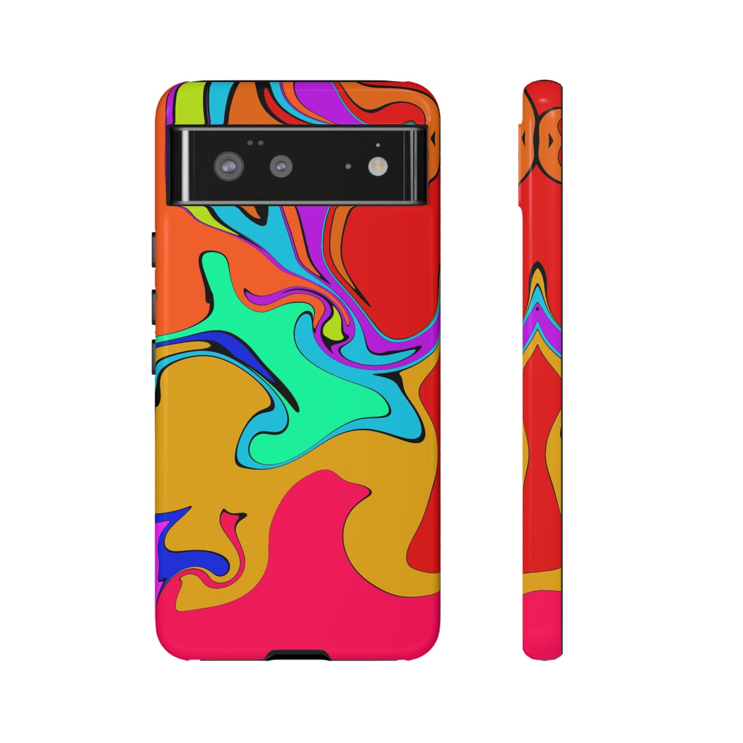 Color Swirl #22-Tough Cases - MahaCase