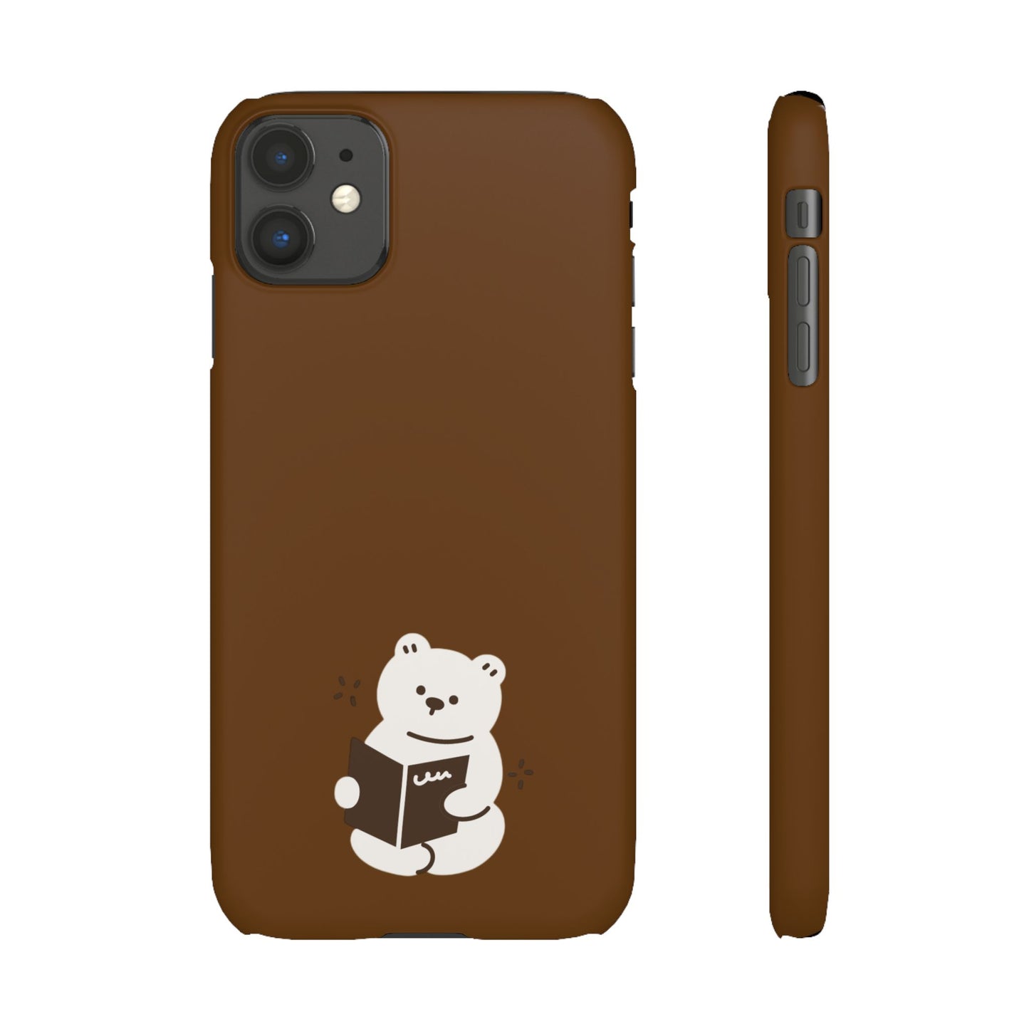 Reading Bear #02-Snap Cases - MahaCase