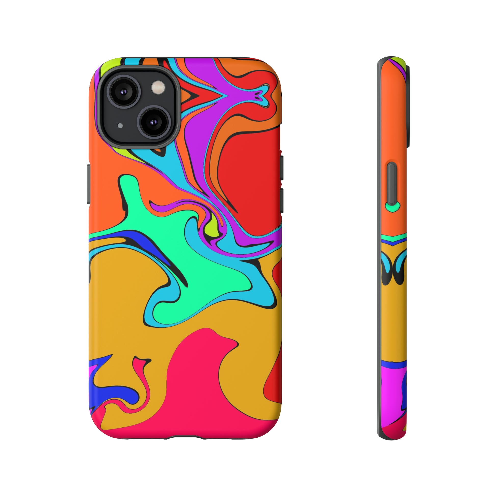 Color Swirl #22-Tough Cases - MahaCase