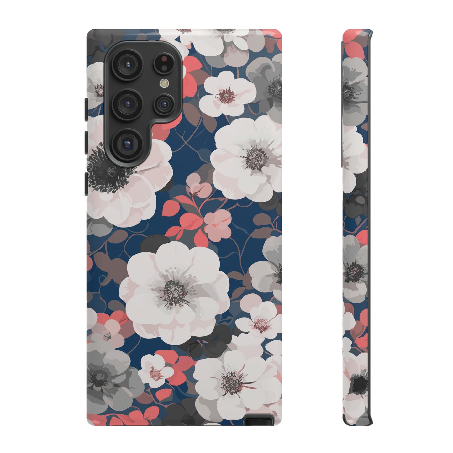 Classy Floral Delight-Tough Cases - MahaCase