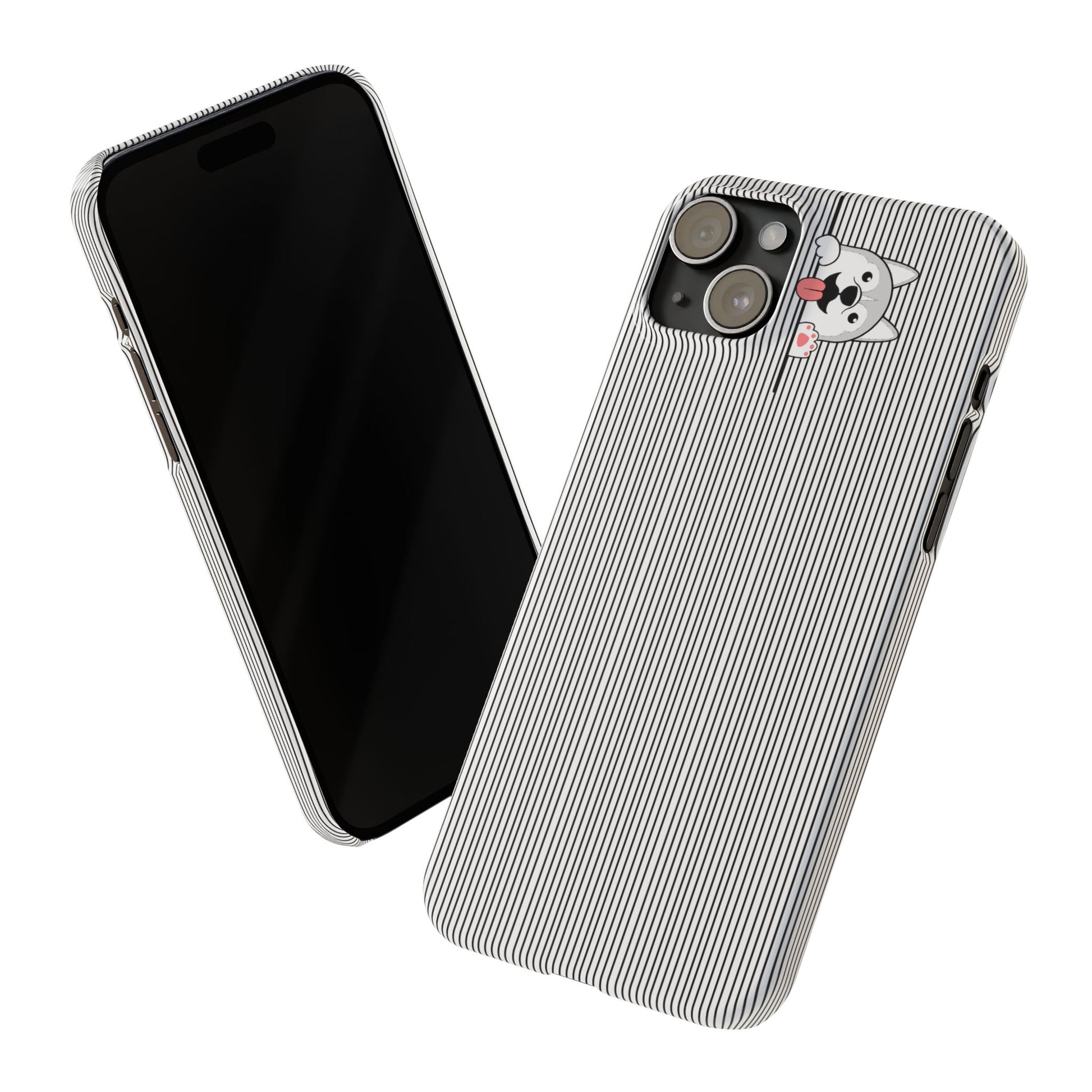 Cute Husky-Slim iPhone Cases - MahaCase