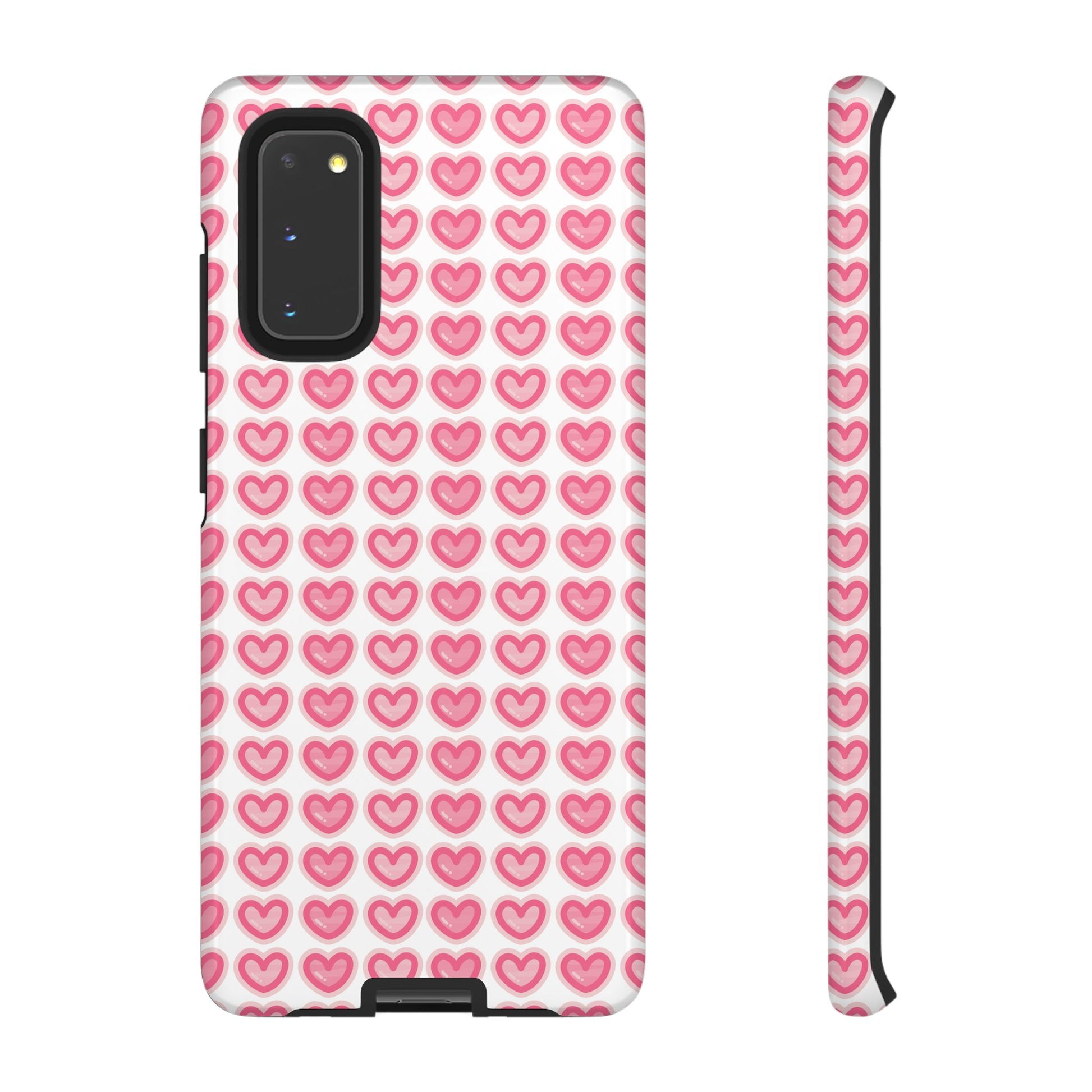 Hearts Pattern - Tough Cases iPhone Samsung Google Pixel - MahaCase