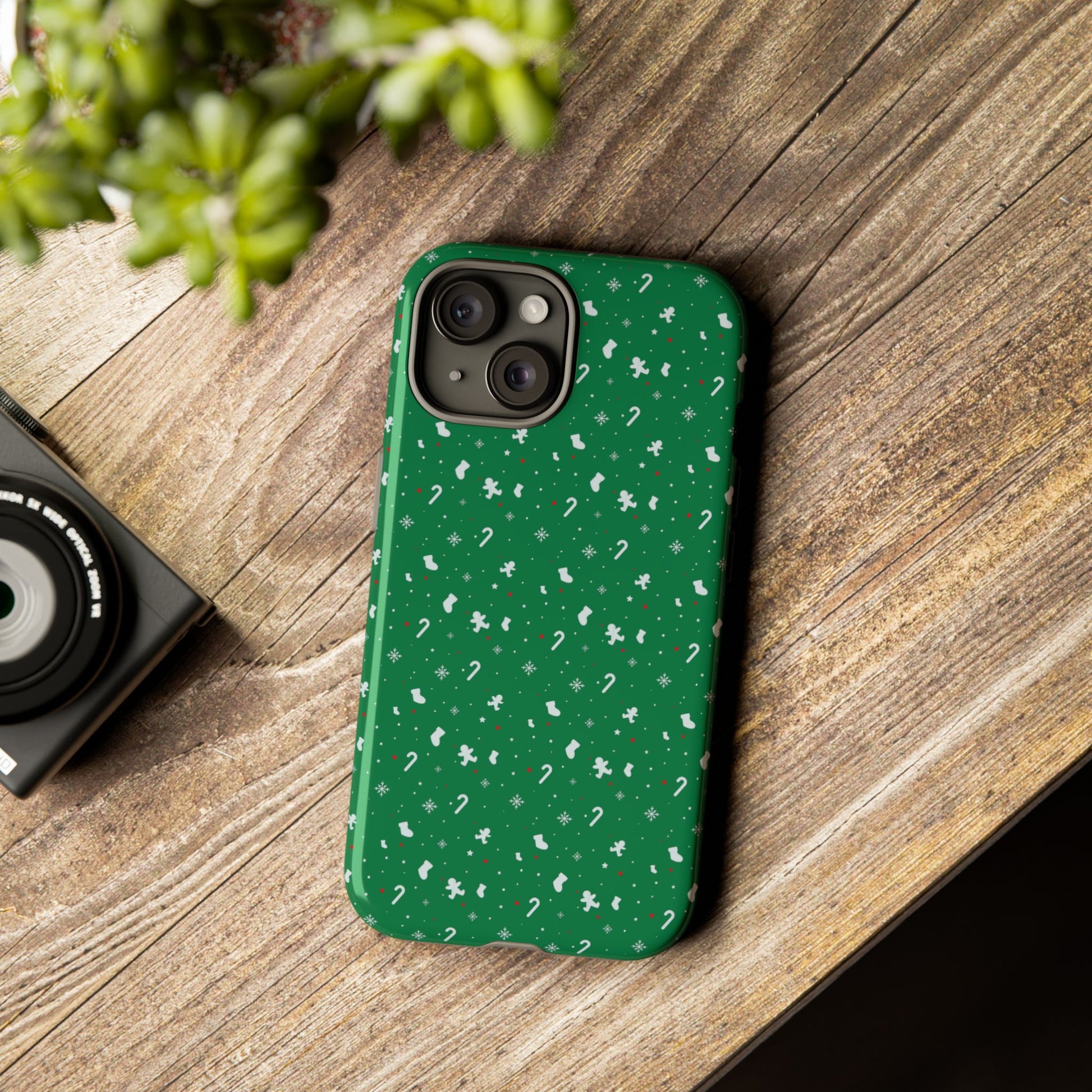 Candy Cane Blizzard #24 - Tough Cases iPhone Samsung Google Pixel - MahaCase