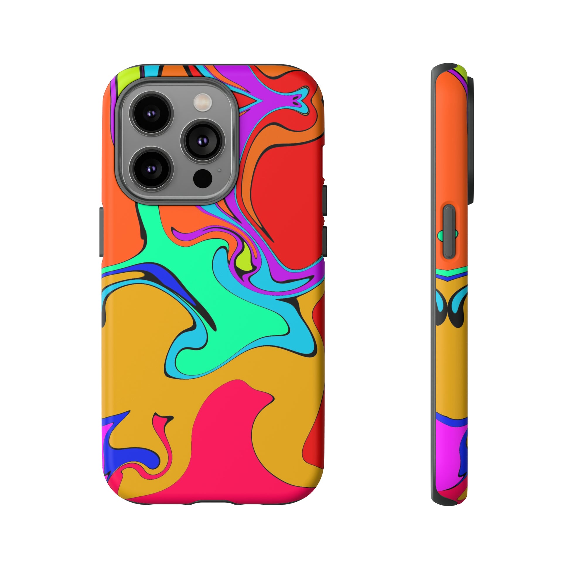 Color Swirl #22-Tough Cases - MahaCase