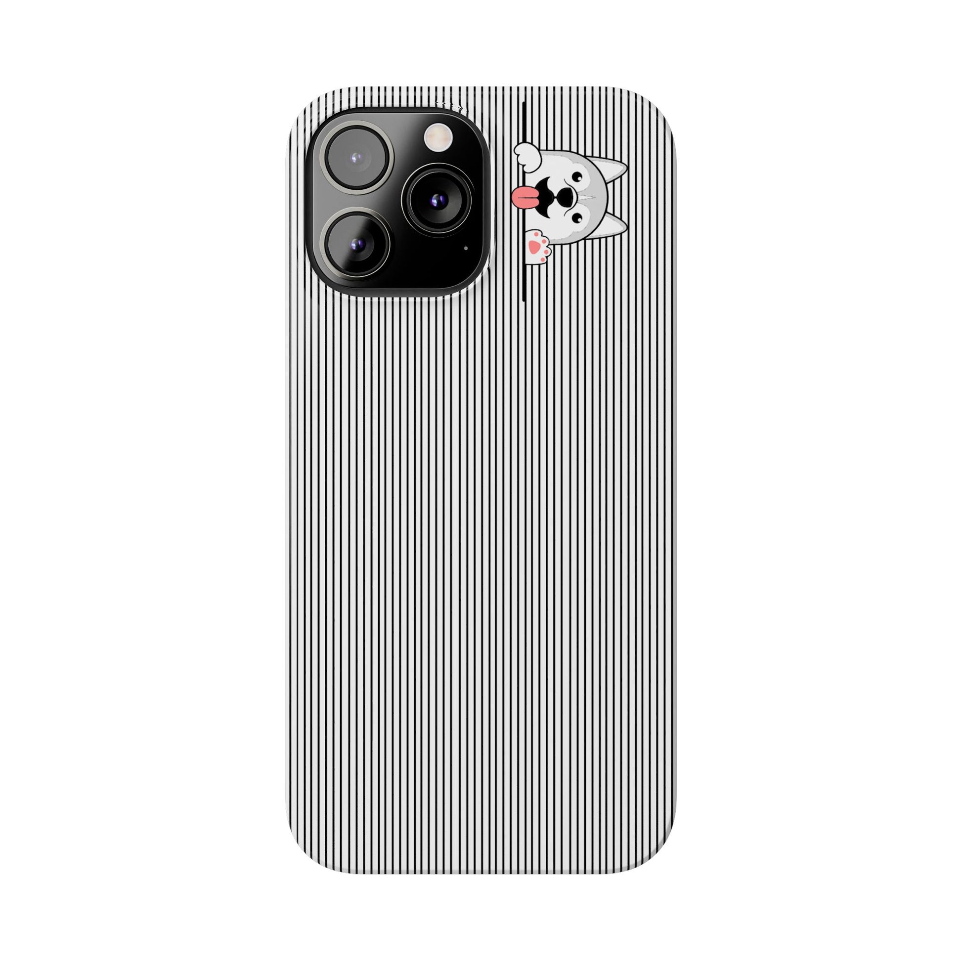 Cute Husky-Slim iPhone Cases - MahaCase