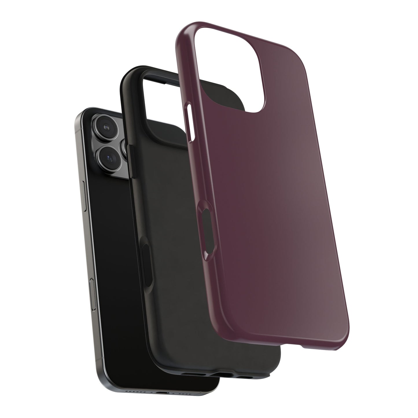 Old Mauve Solid Color Tough Phone Cases - iPhone and Samsung - Fall Color