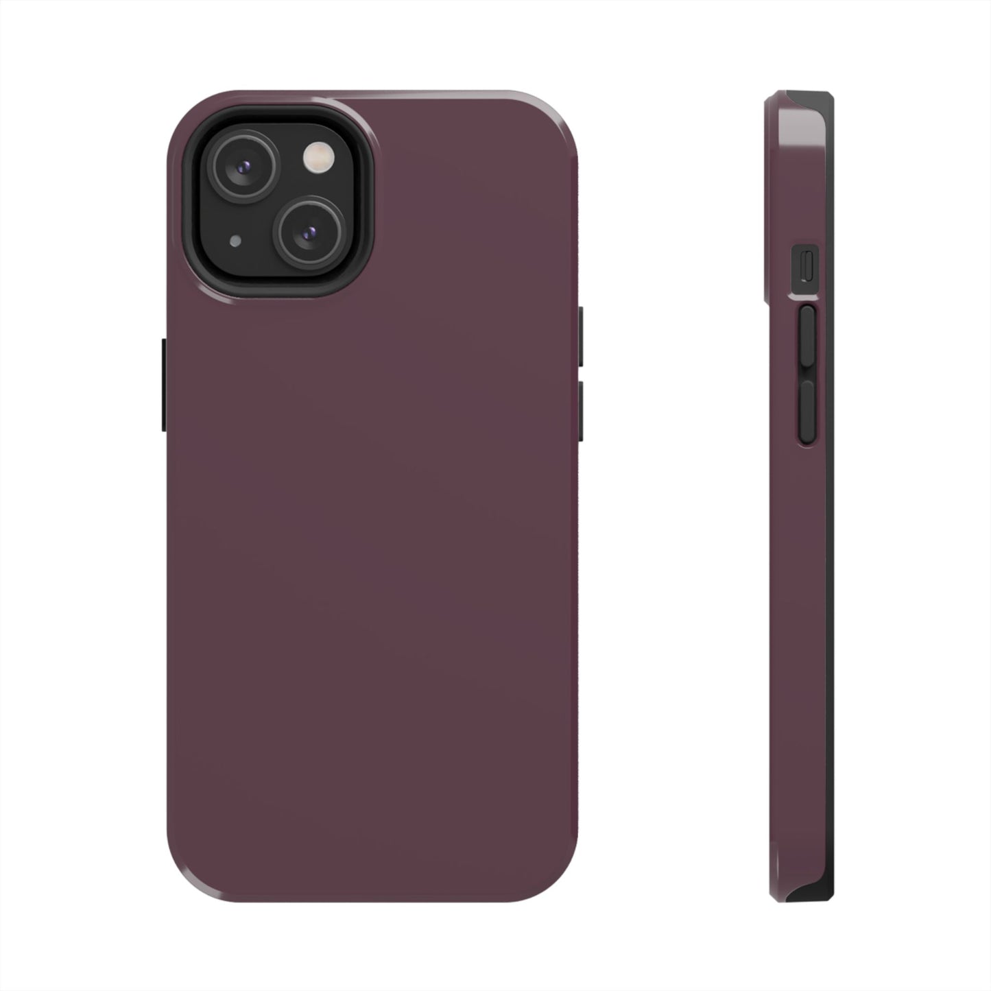 Old Mauve Solid Color Tough Phone Cases - iPhone and Samsung - Fall Color