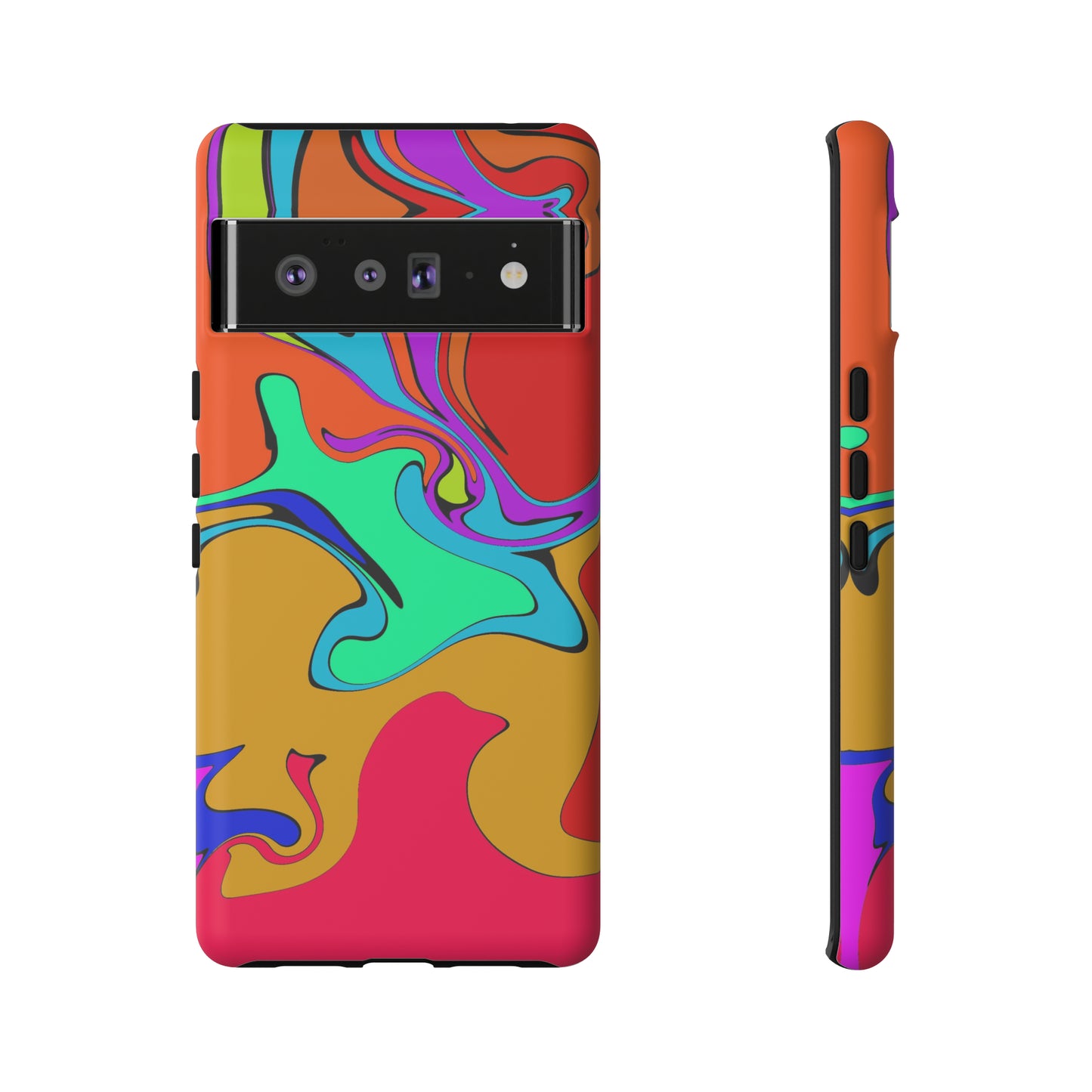 Color Swirl #22-Tough Cases - MahaCase