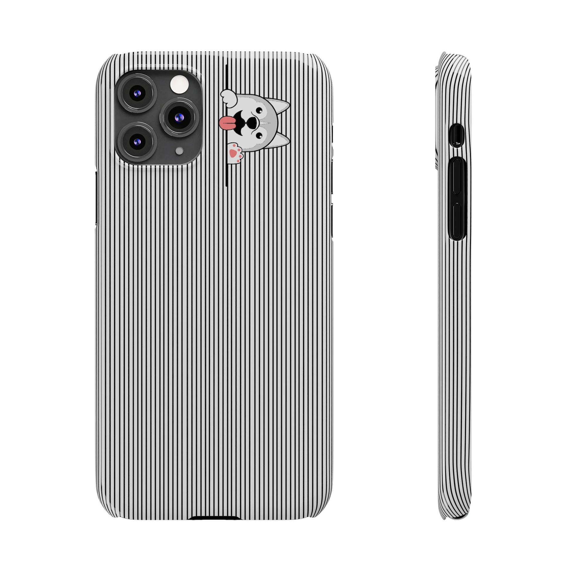 Cute Husky-Slim iPhone Cases - MahaCase